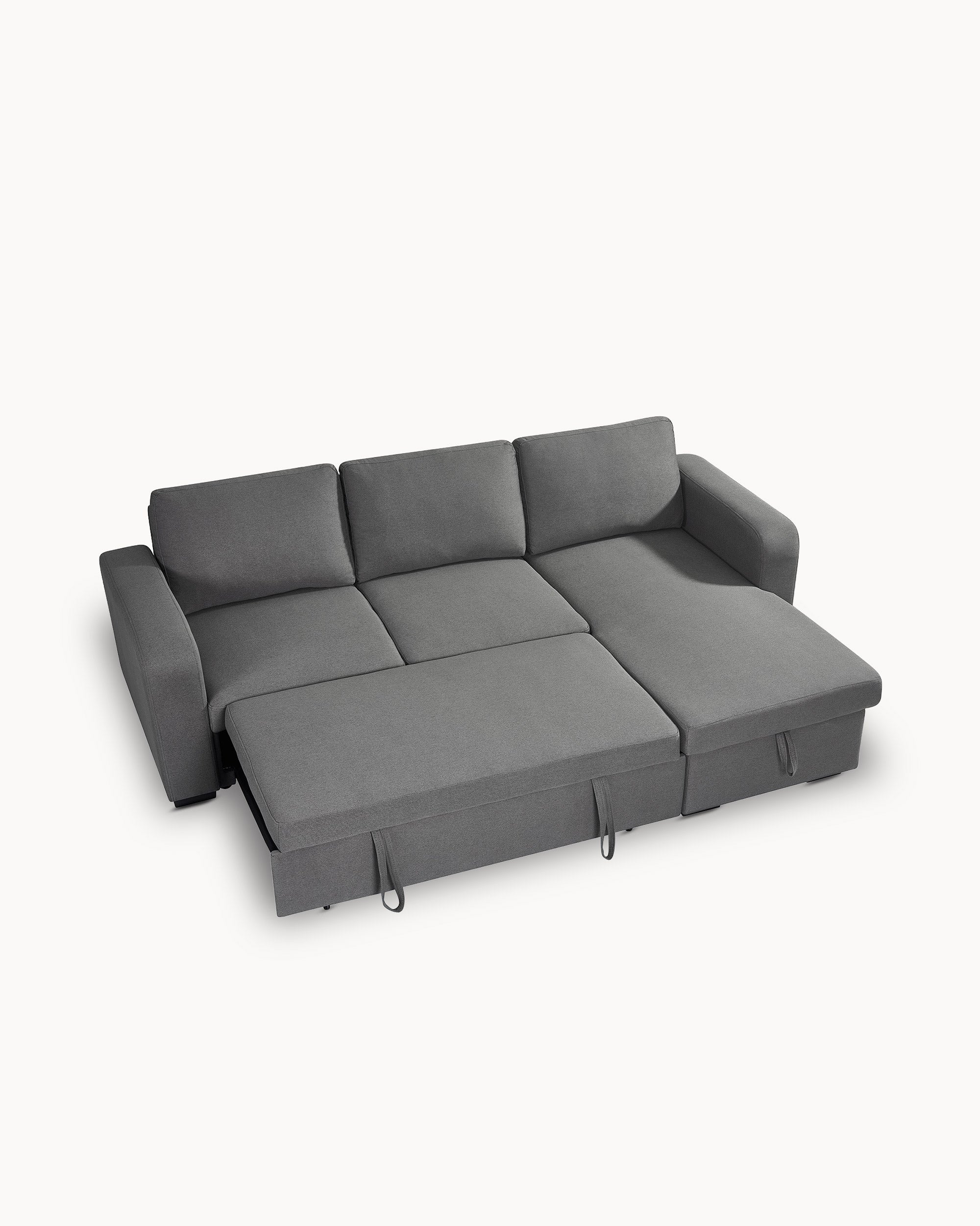 Sofá chaise longue MANHATTAN com cama e baú