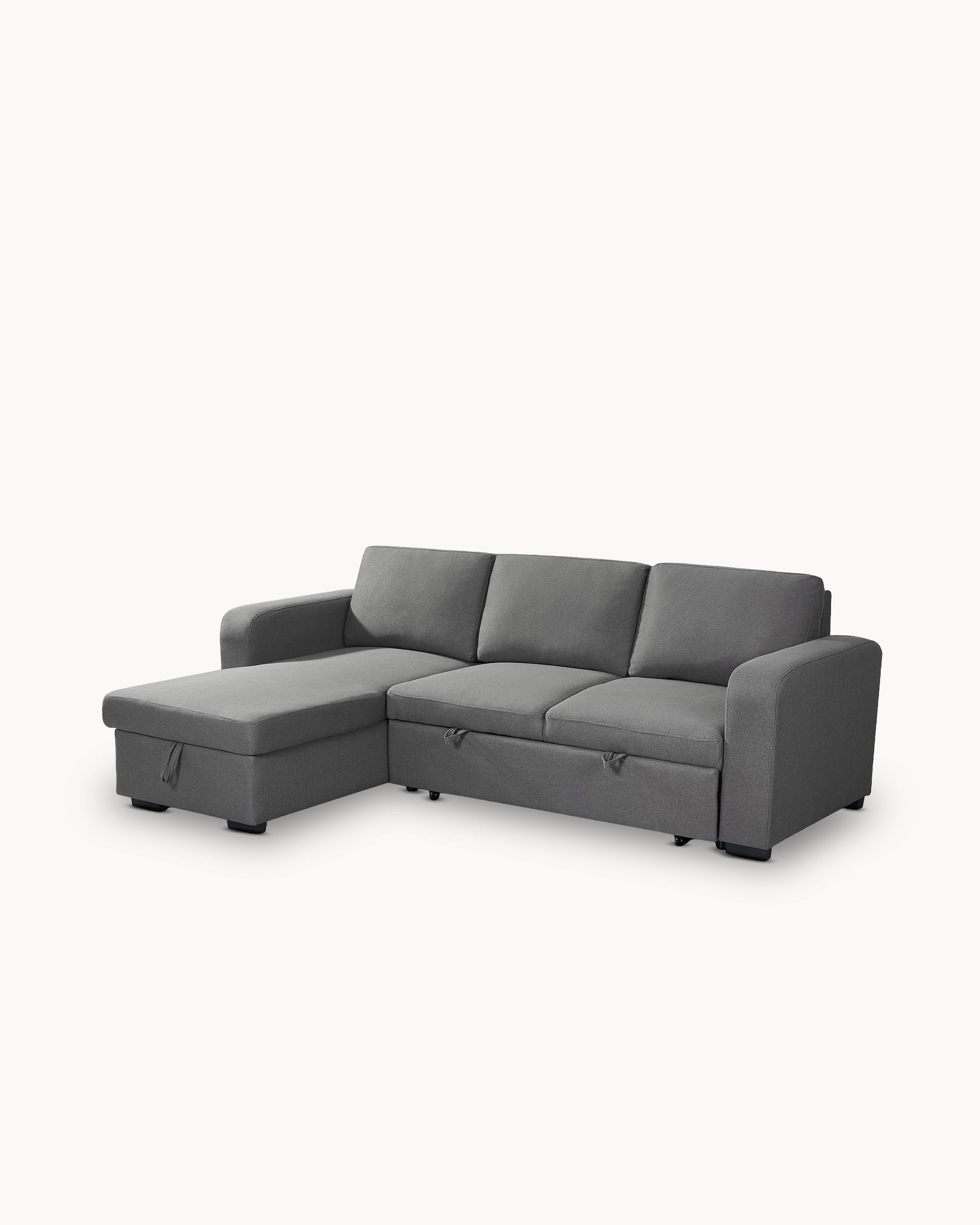 Sofá chaise longue MANHATTAN com cama e baú