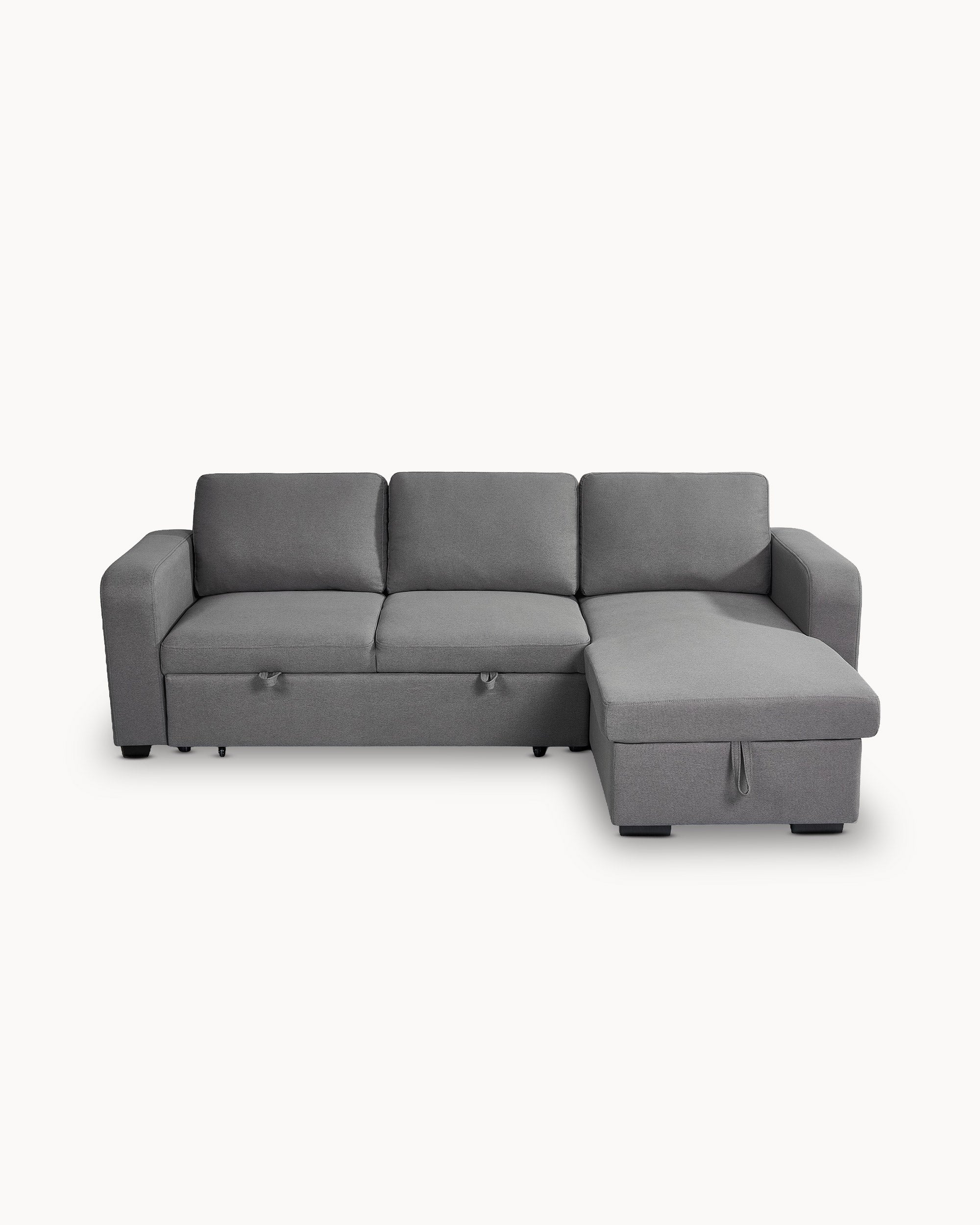 Sofá chaise longue MANHATTAN com cama e baú