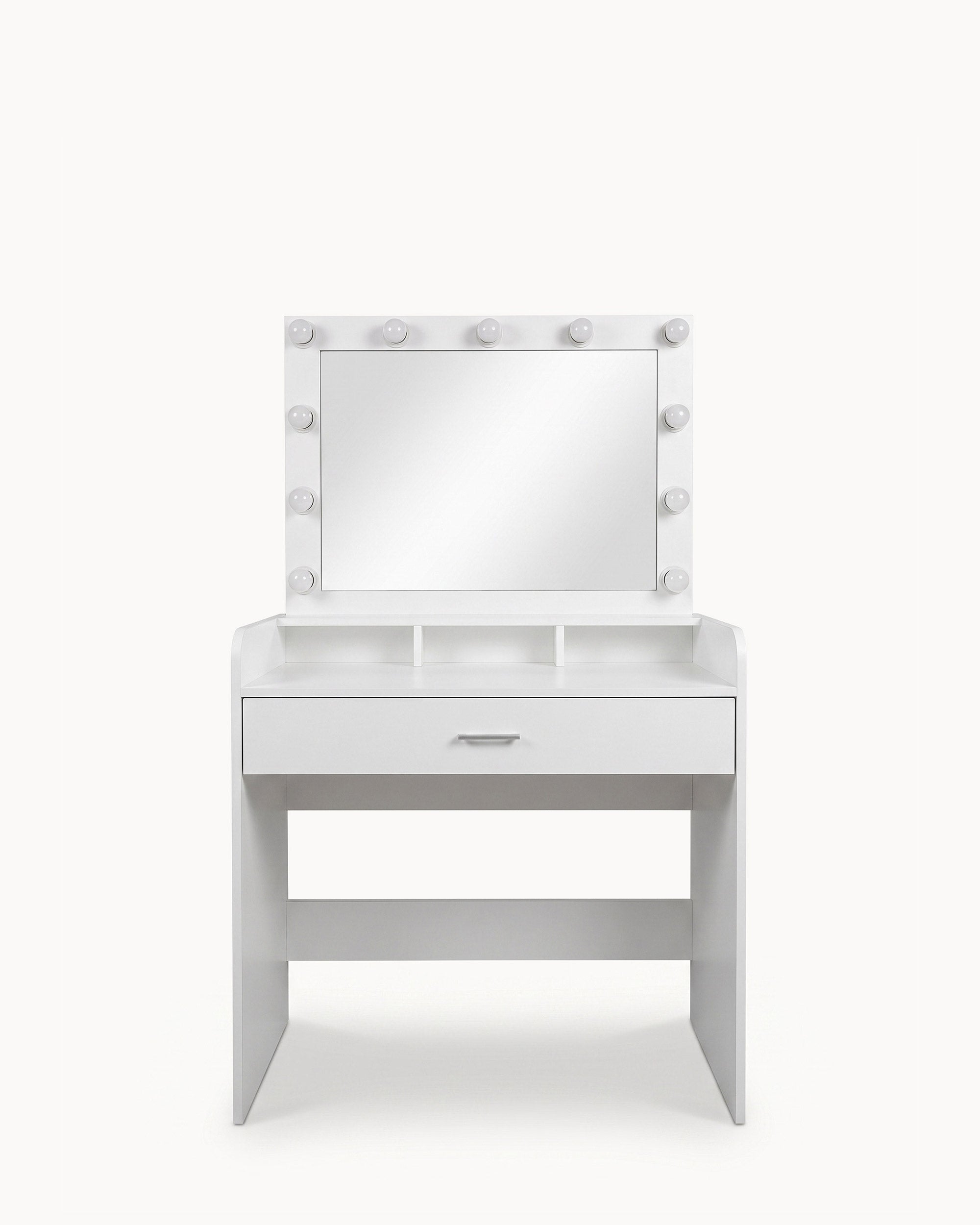 Bubble dressing table with illuminated mirror and 1 drawer