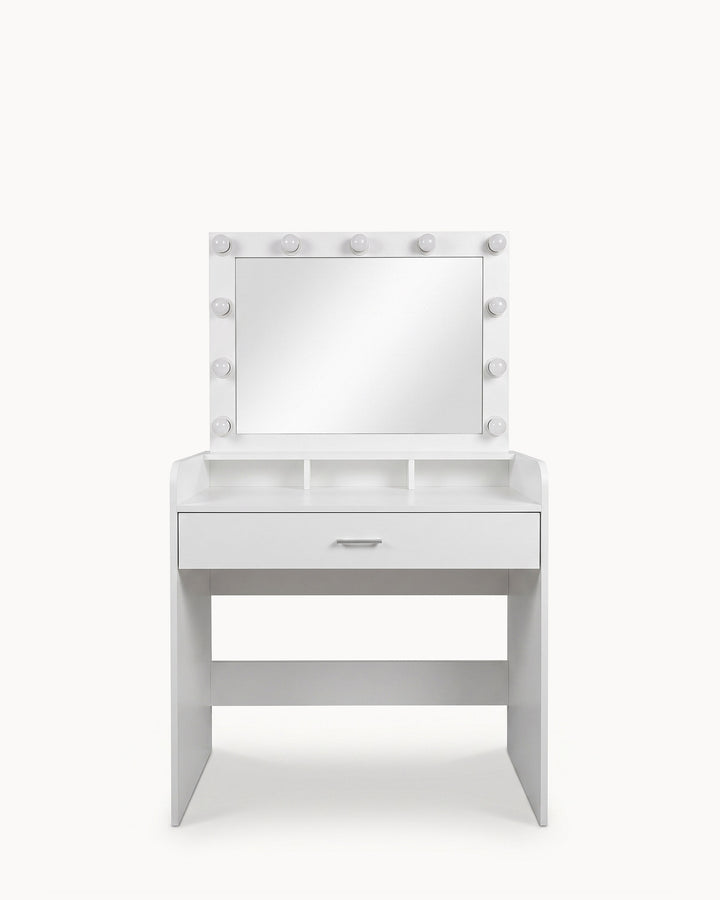 Bubble dressing table with illuminated mirror and 1 drawer