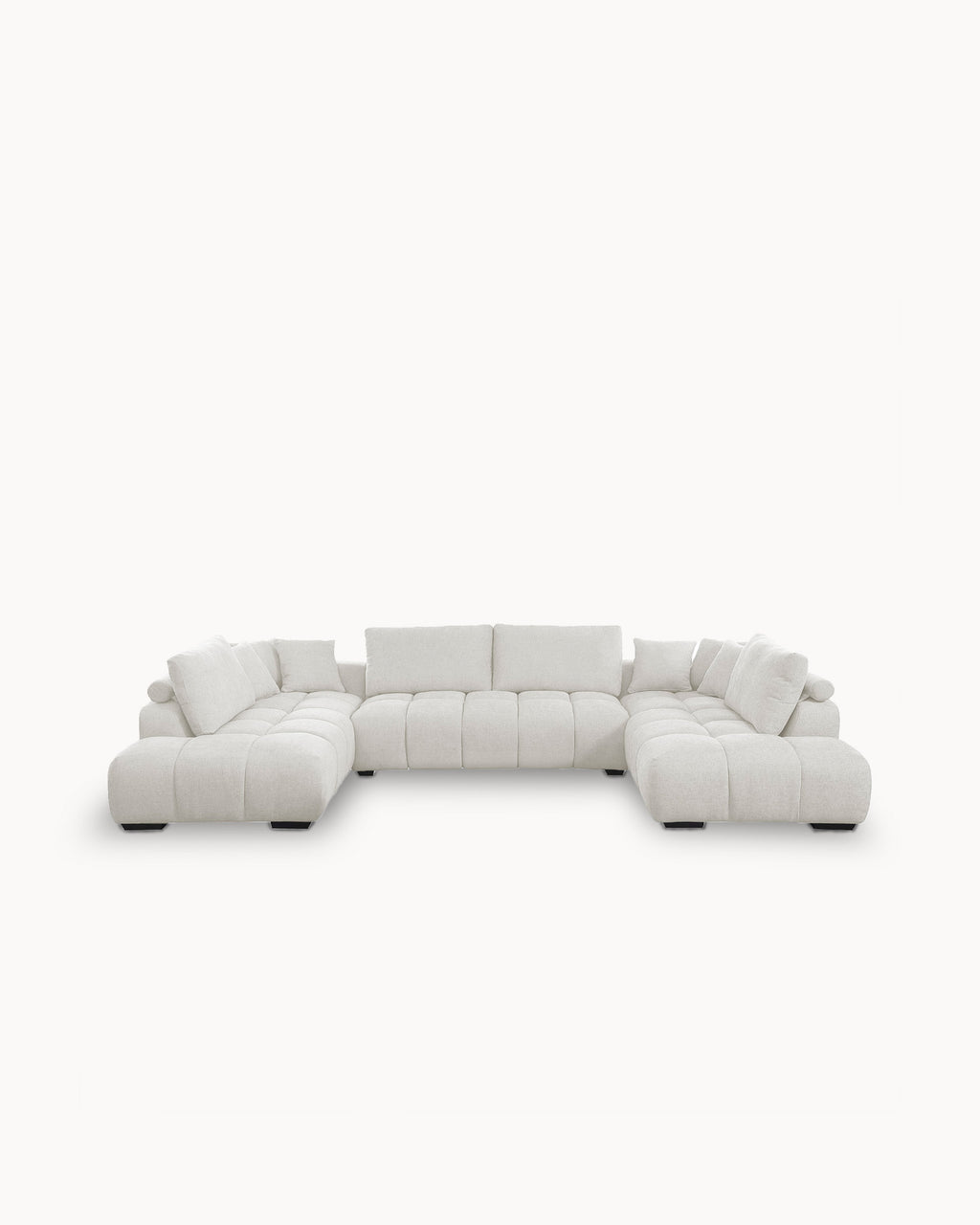 Sofá de canto CALIFORNIA com duplo chaise longue