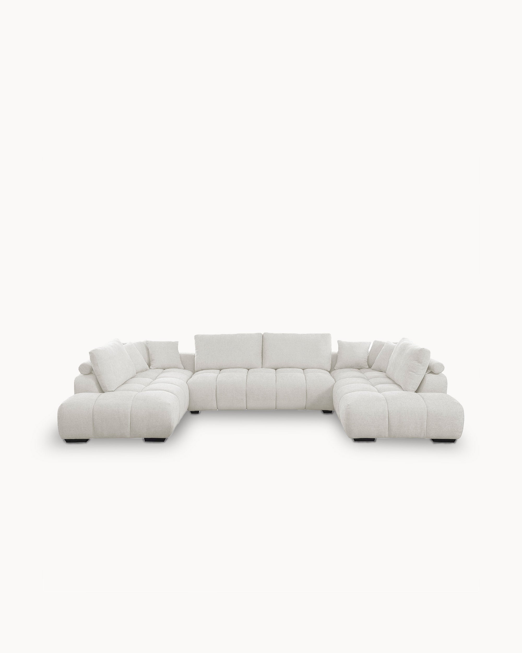 Sofá de canto CALIFORNIA com duplo chaise longue