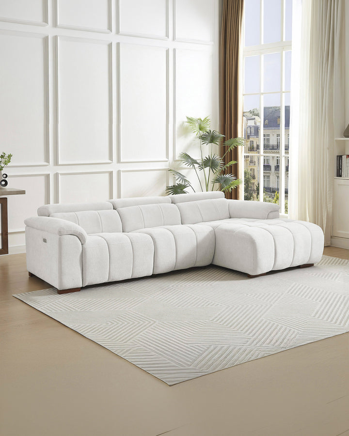 MADAGASCAR electric reclining chaise longue sofa