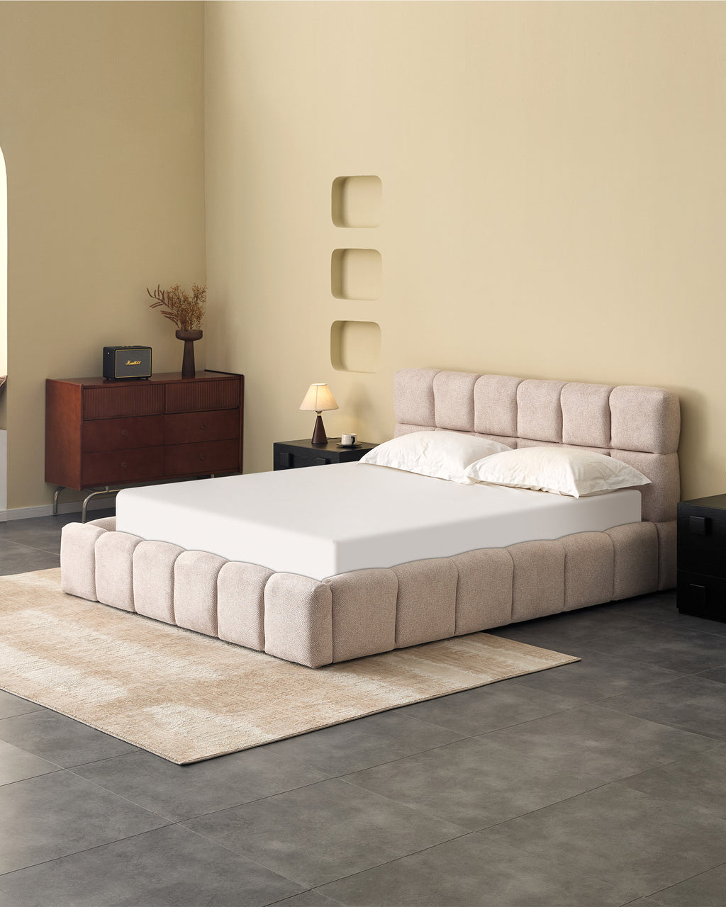 Cama de casal elevatória MANCHESTER