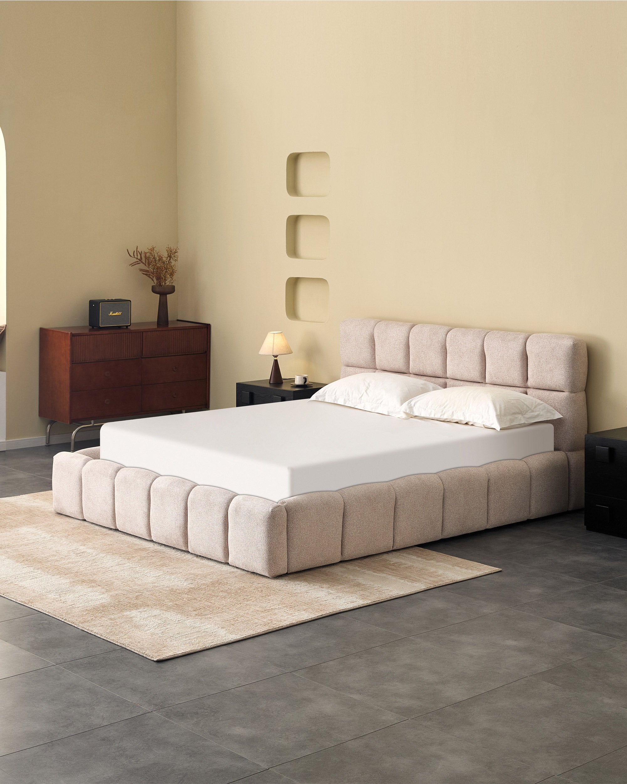 Cama de casal elevatória MANCHESTER