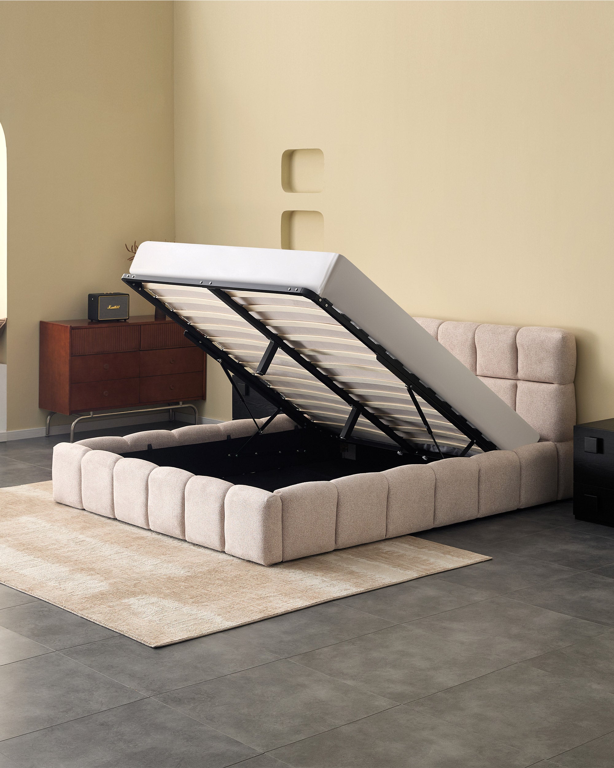 Cama de casal elevatória MANCHESTER