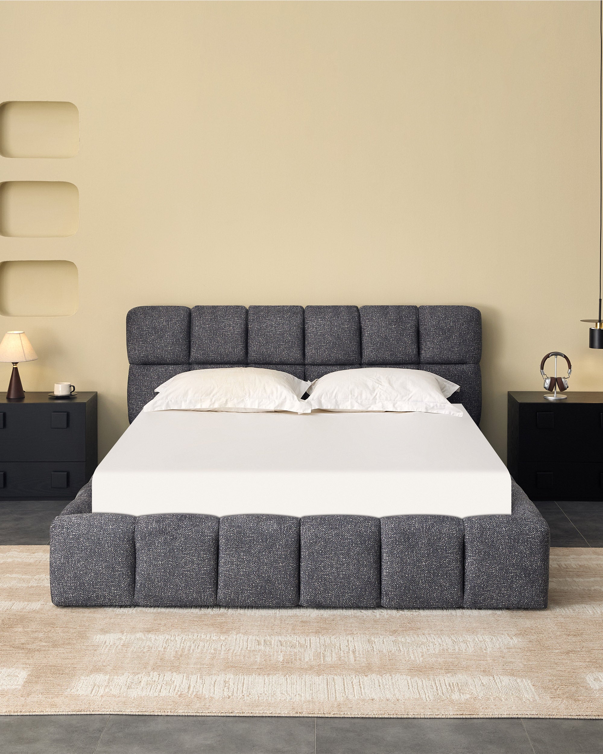 MANCHESTER Lift-Up Double Bed