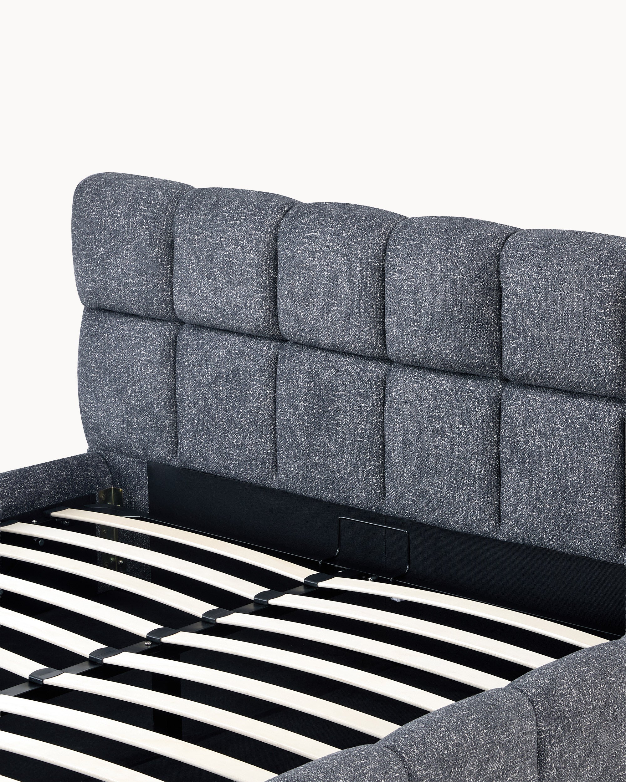 MANCHESTER lift-up double bed frame + HOMYSLEEP PALACIO COOLER mattress