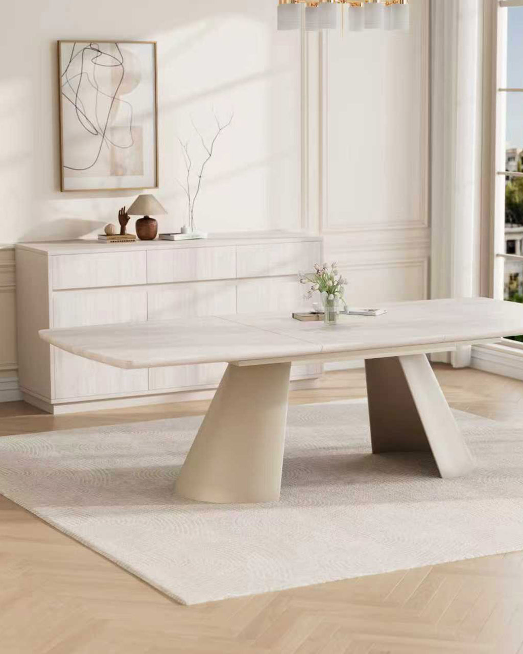 Extendable dining table NANCY (180-240cm)