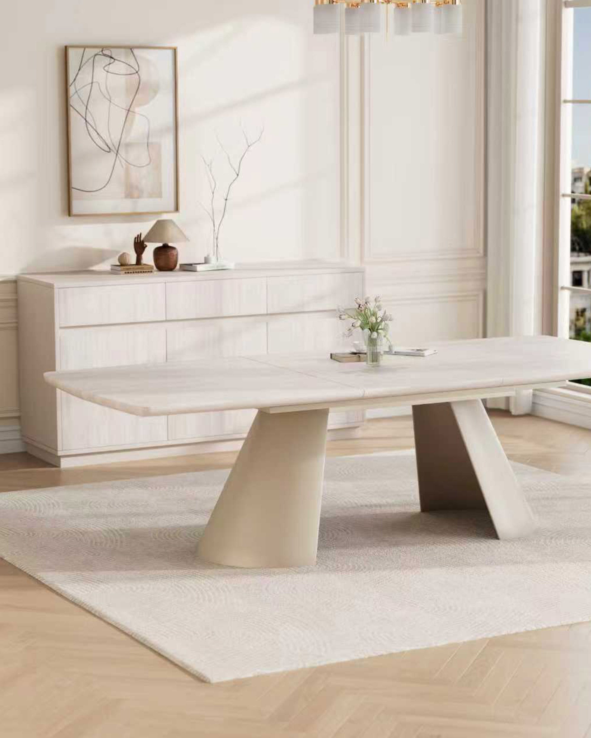 Extendable dining table NANCY (180-240cm)