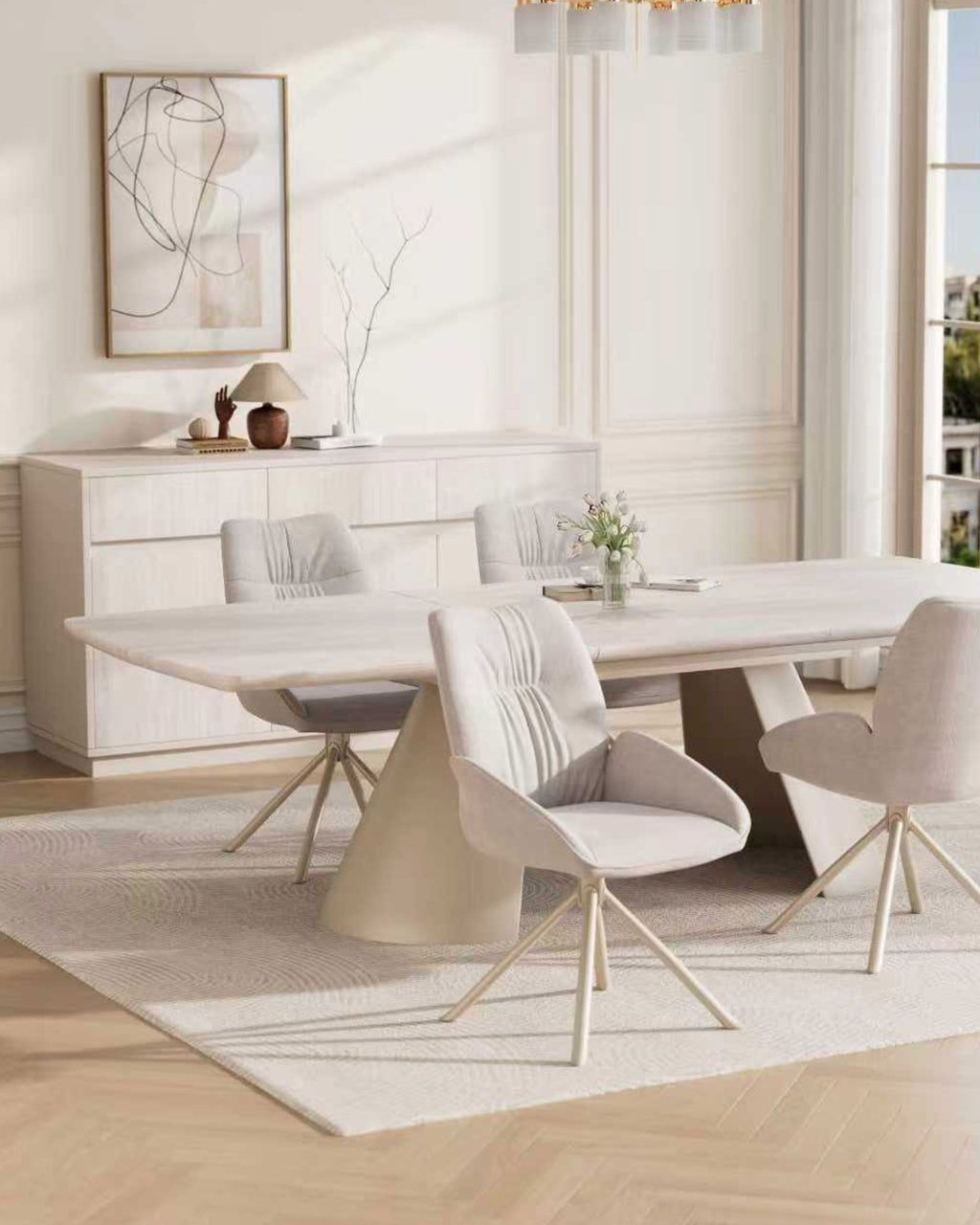 Extendable dining table NANCY (180-240cm)