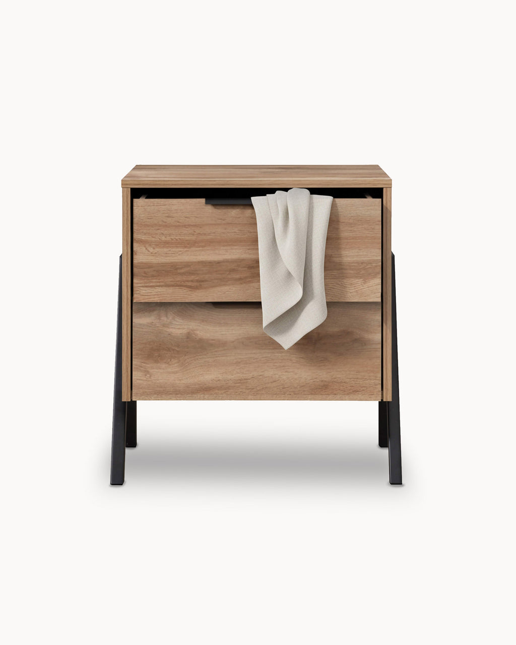 Mesa de cabeceira MILANO com 2 gavetas