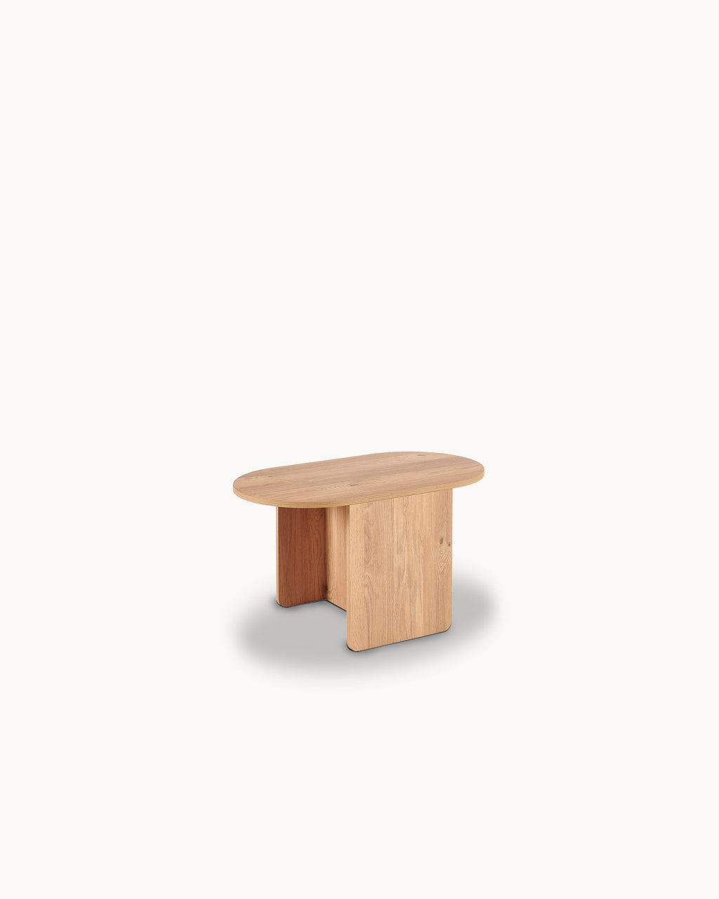 Mesa de centro WELLS com 2 puffs com arrumação