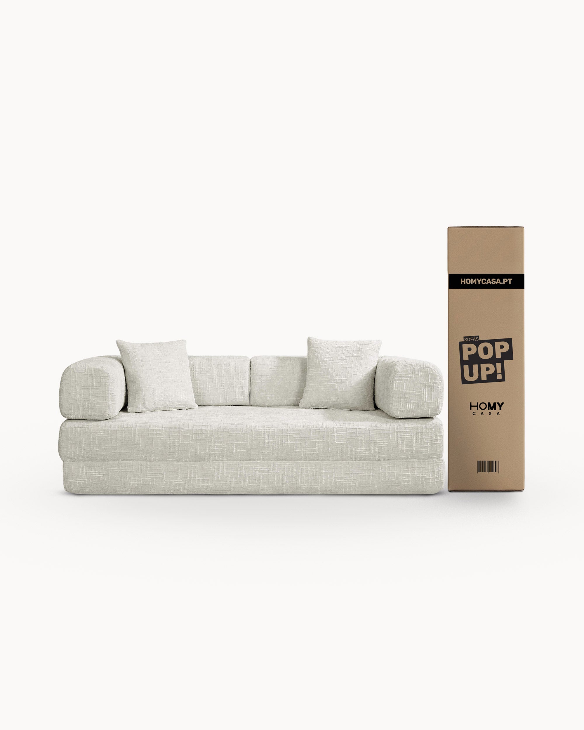 POP UP Sofas! OPEN 3-seater sofa with vacuum-packed bed