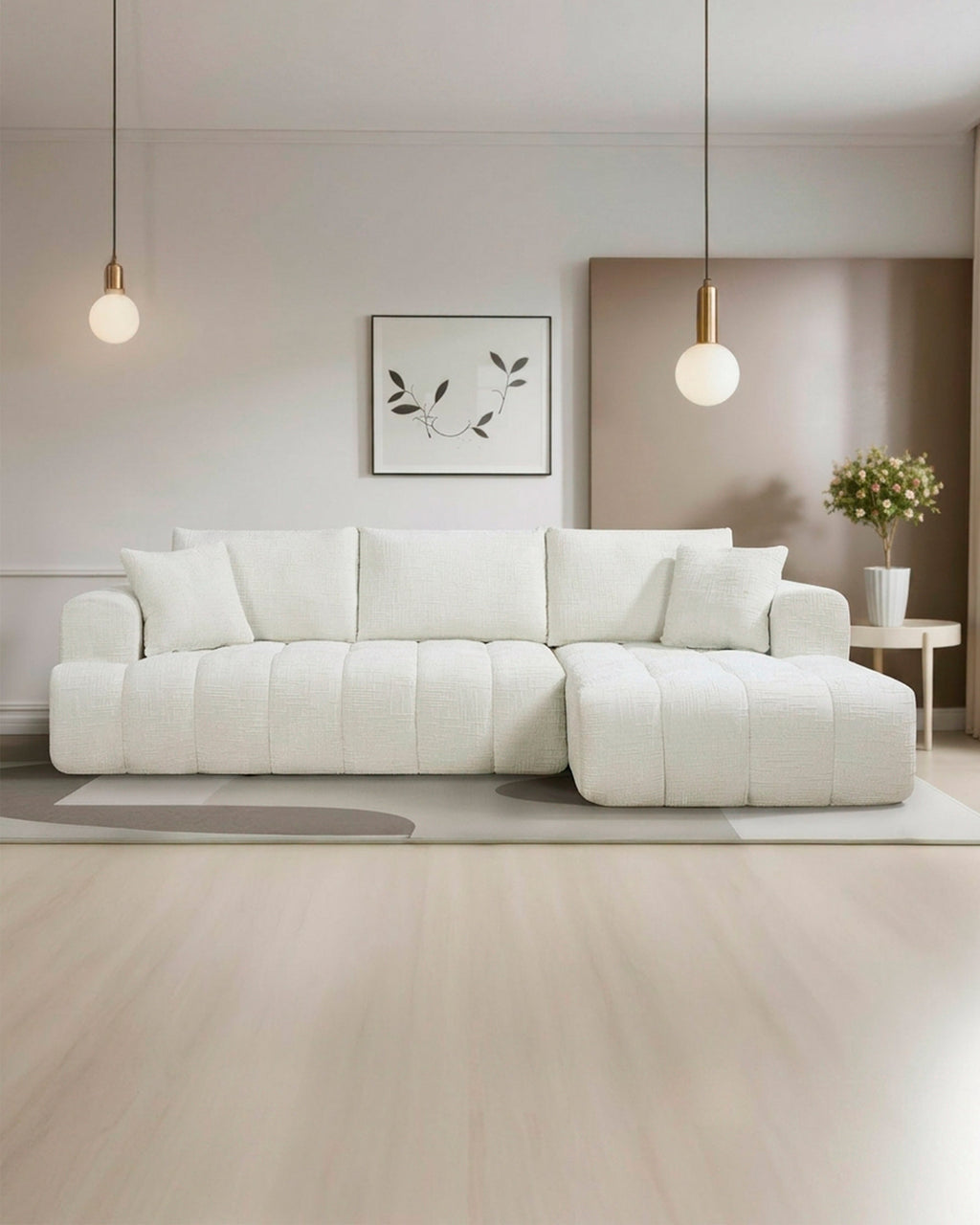 POP UP sofas! OAKLAND chaise longue sofa vacuum-packed