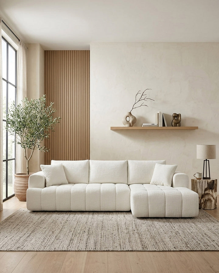 Sofás POP UP! Sofá chaise longue OAKLAND embalado a vácuo
