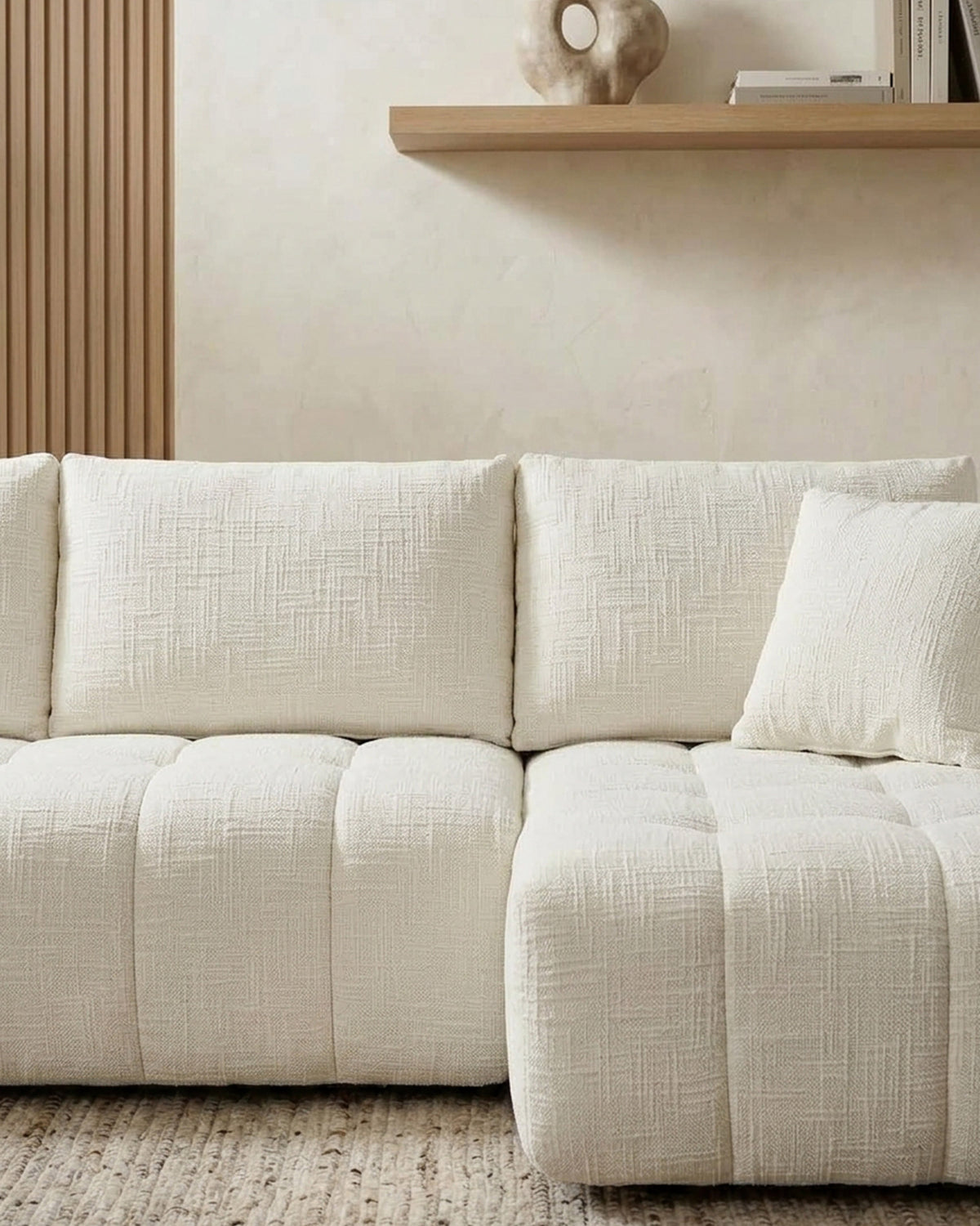 Sofás POP UP! Sofá chaise longue OAKLAND embalado a vácuo