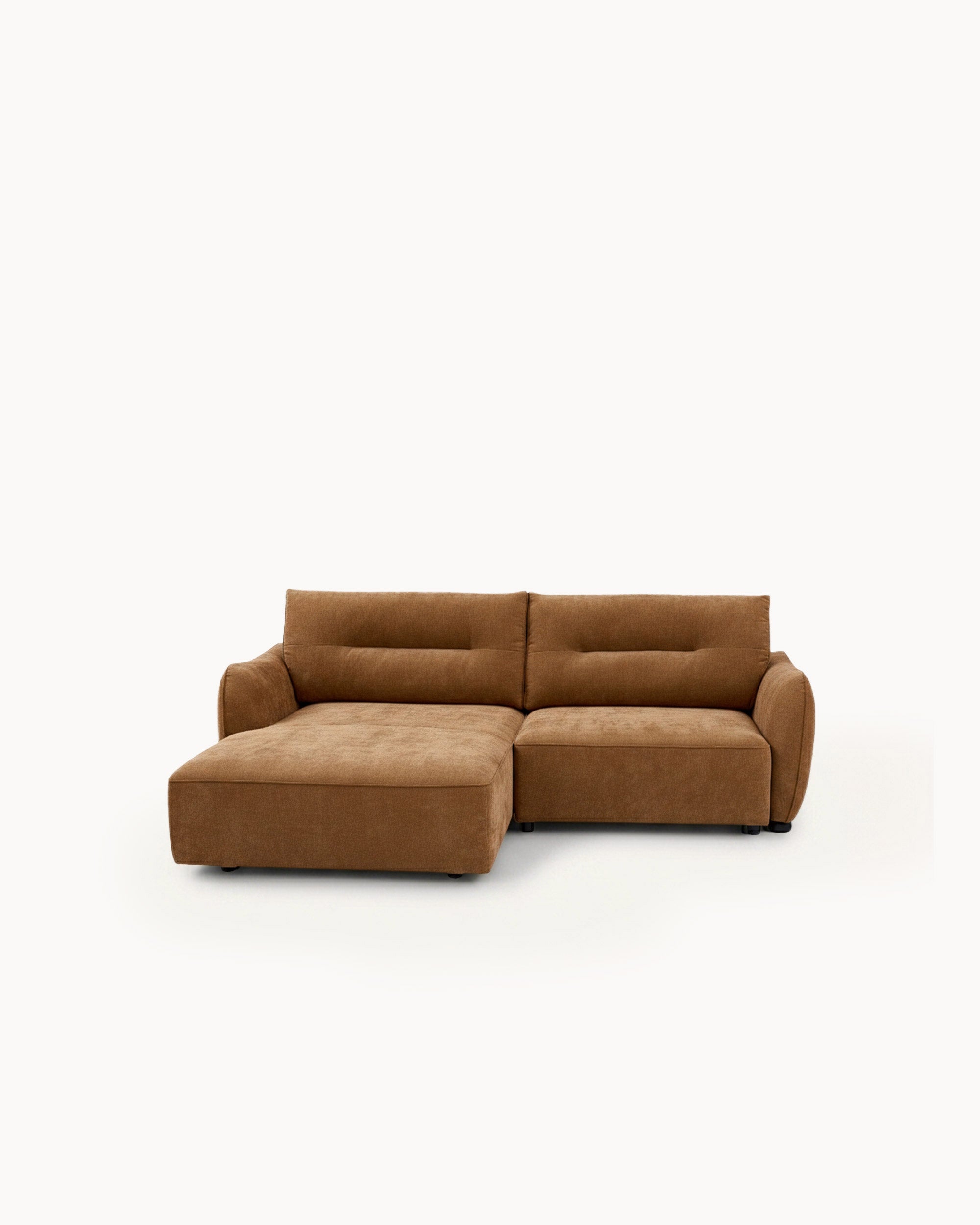 MELORIE chaise longue sofa with bed and storage