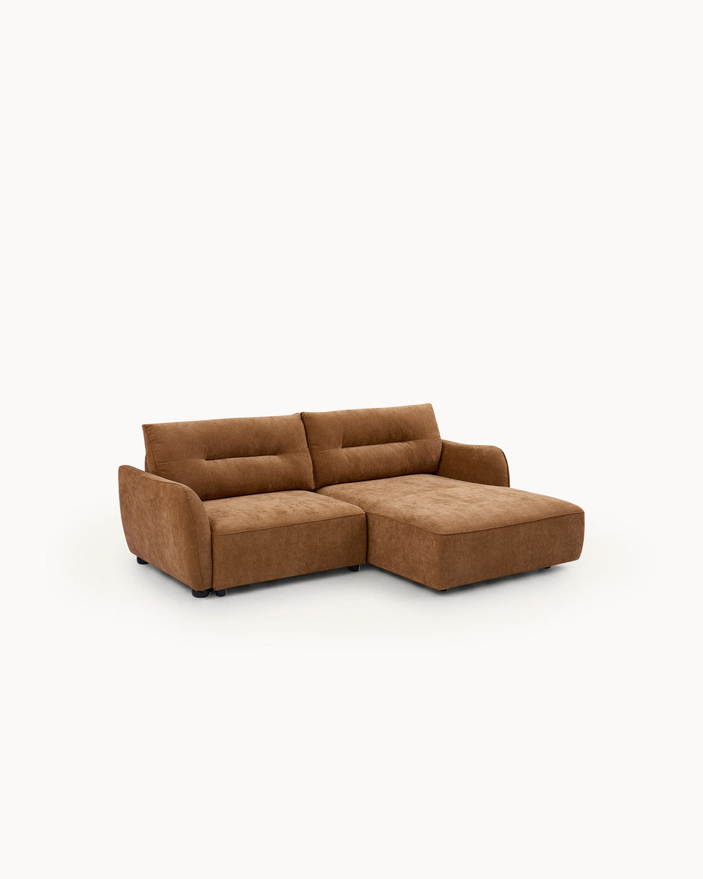 MELORIE chaise longue sofa with bed and storage