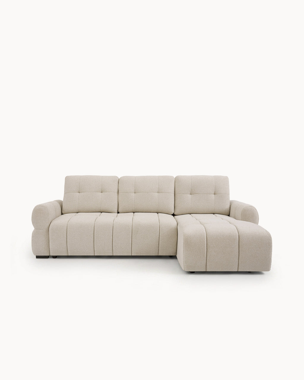 RAYLA chaise longue sofa bed with storage