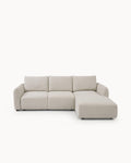 TALLES chaise longue sofa bed with storage