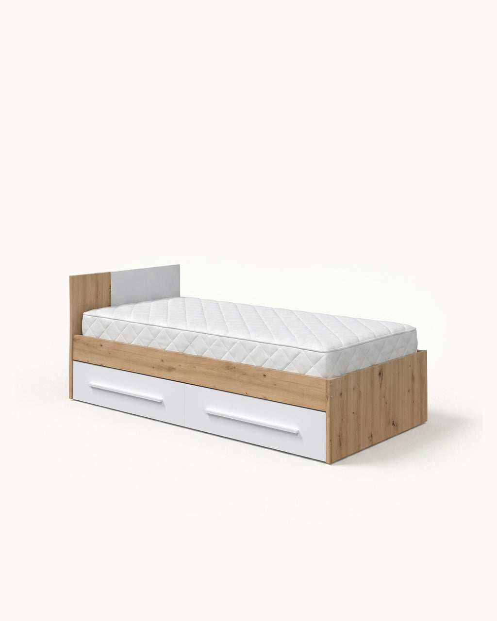 Cama de solteiro NOA com gavetas