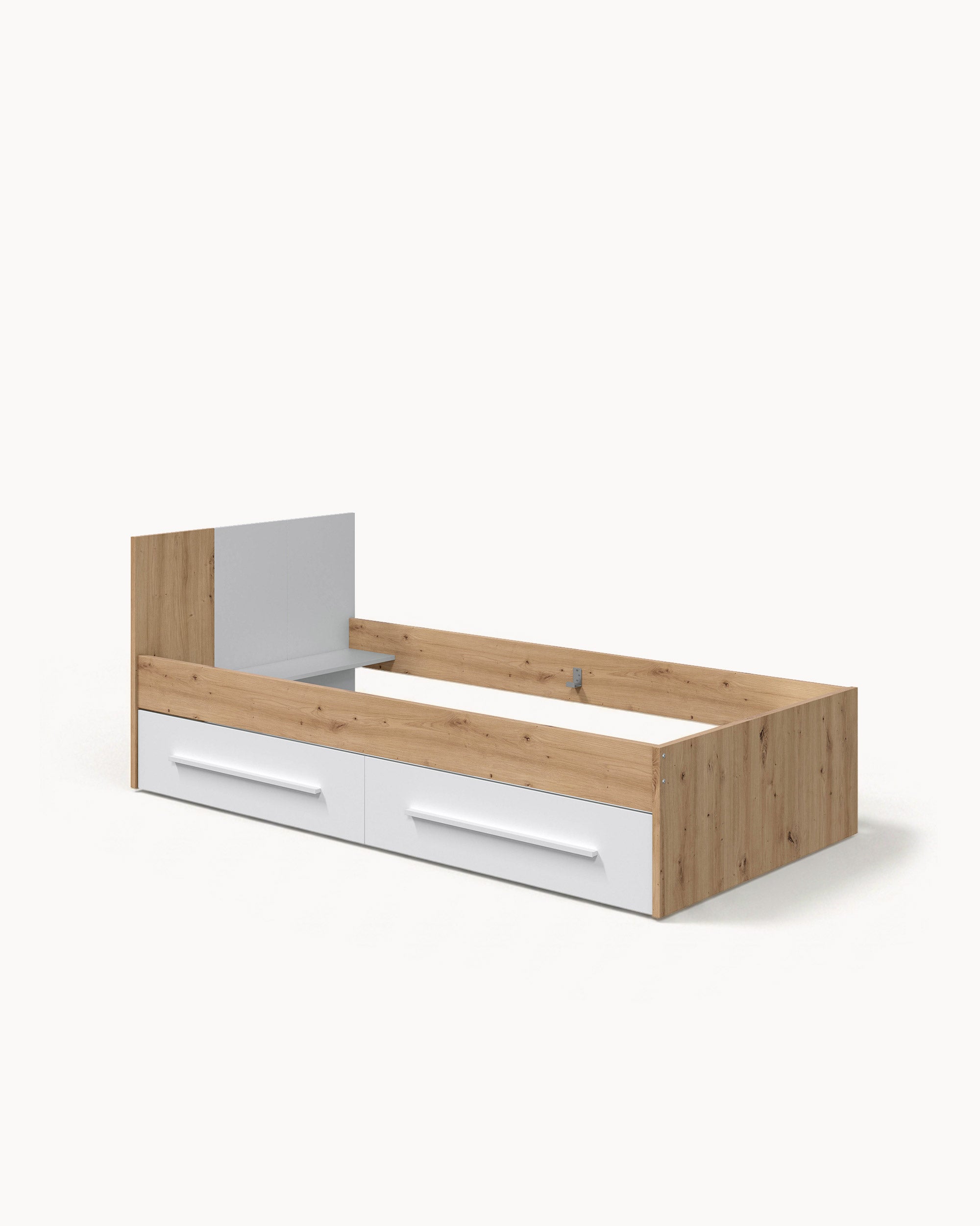 Cama de solteiro NOA com gavetas