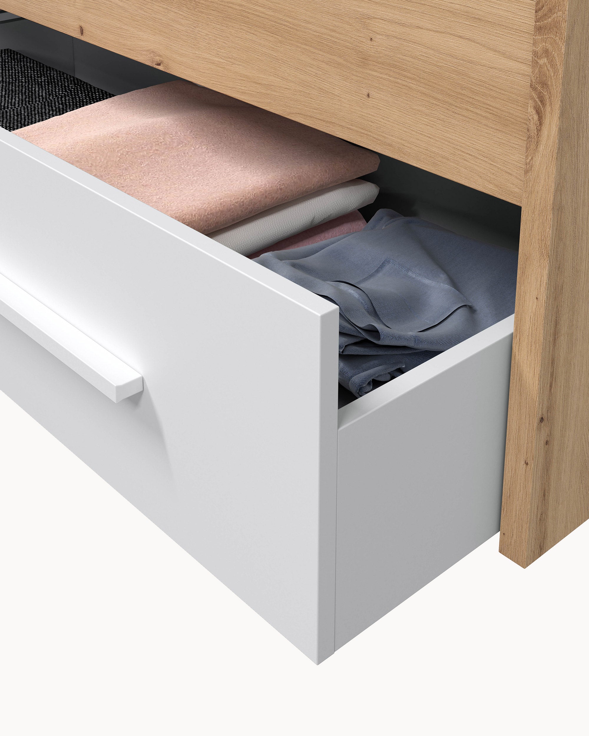 Cama de solteiro NOA com gavetas