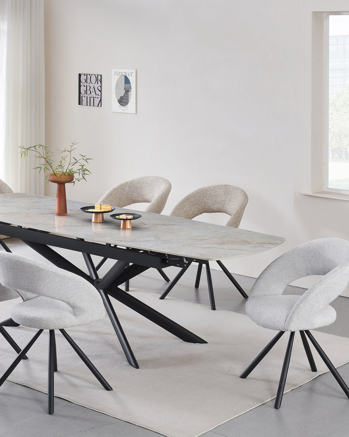 Mesa extensível FAY (180-260cm)