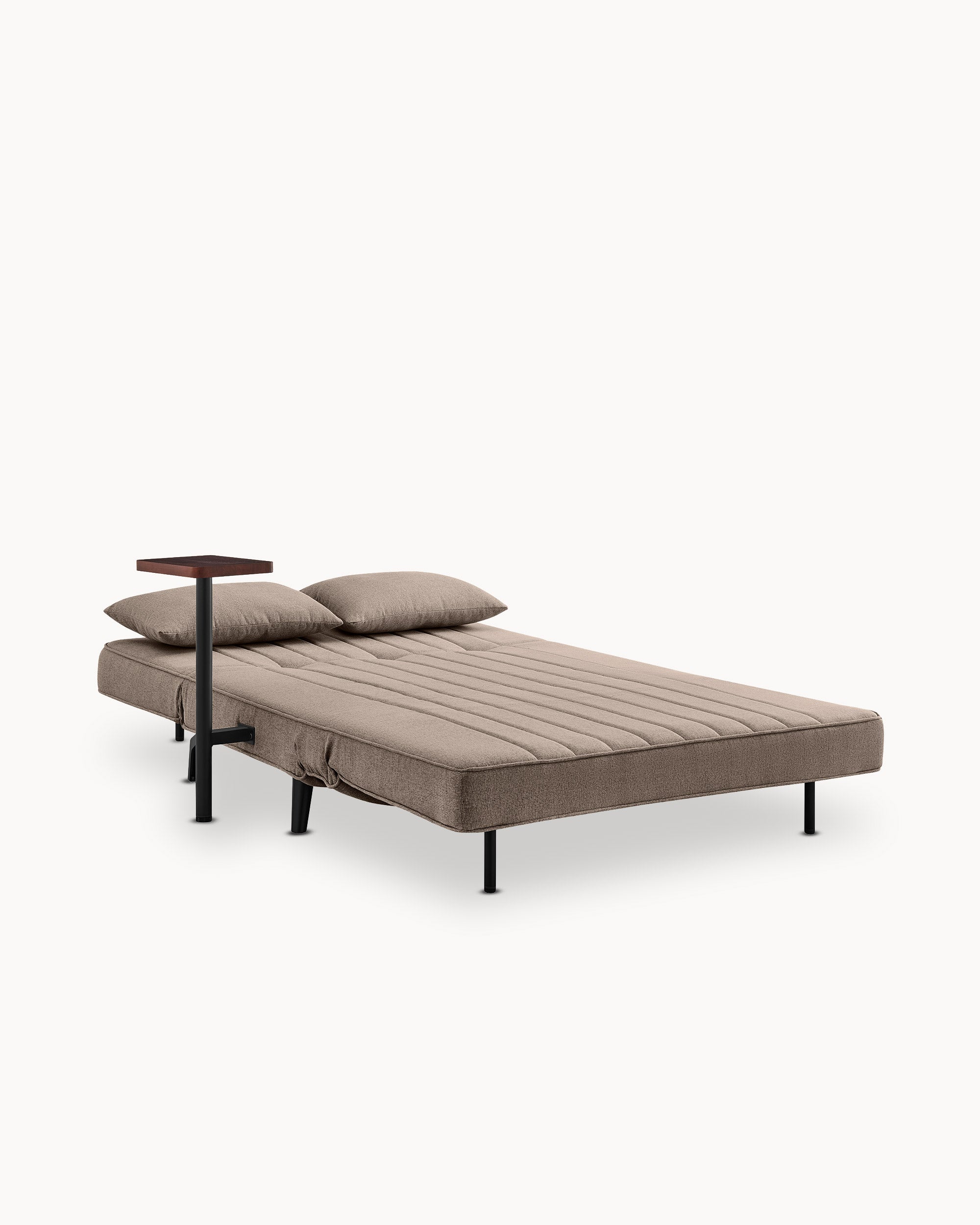 Sofá cama MYLLA com mesa de apoio