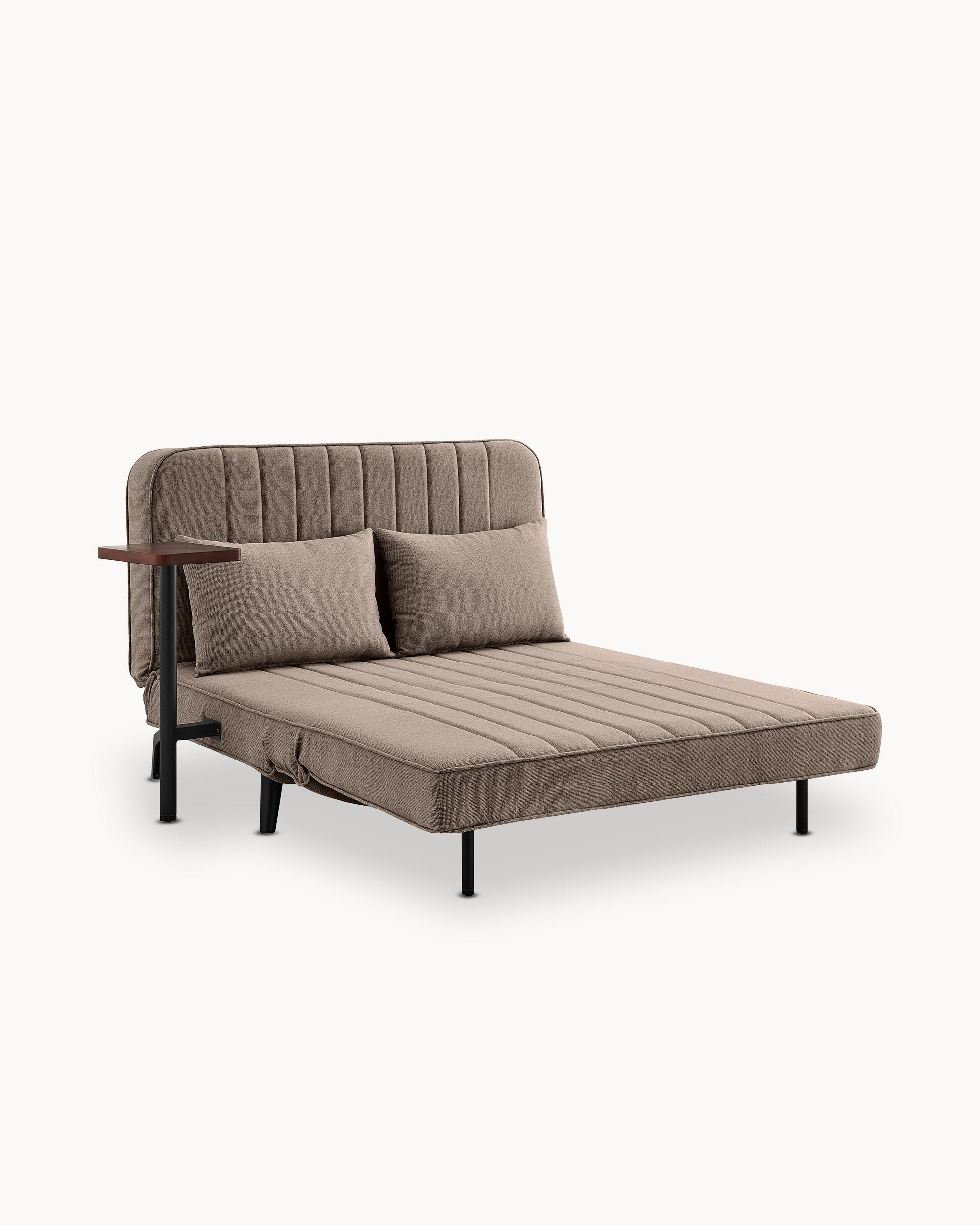 Sofá cama MYLLA com mesa de apoio