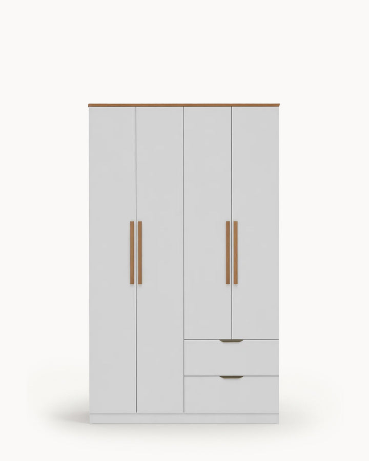 Roupeiro ALENA com 4 portas e 2 gavetas