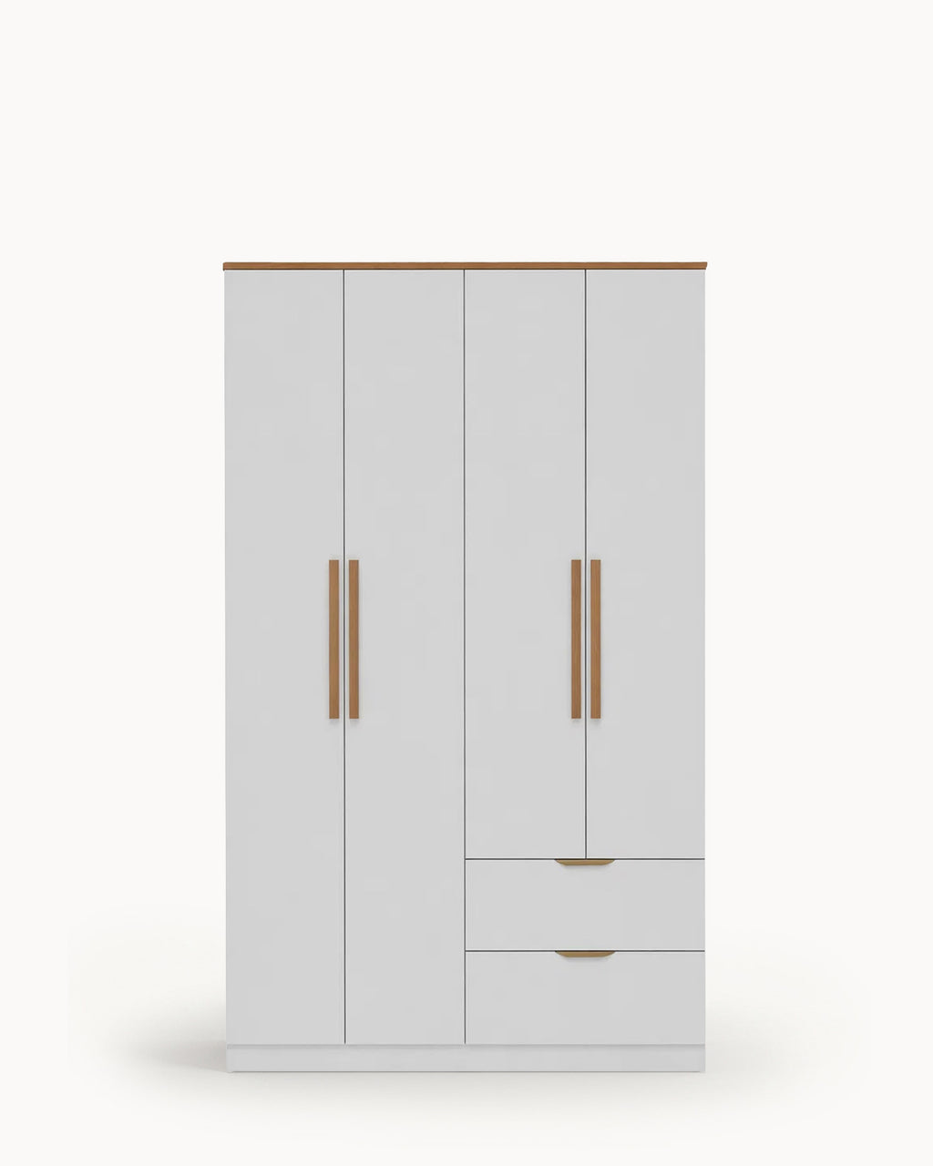 Roupeiro ALENA com 4 portas e 2 gavetas