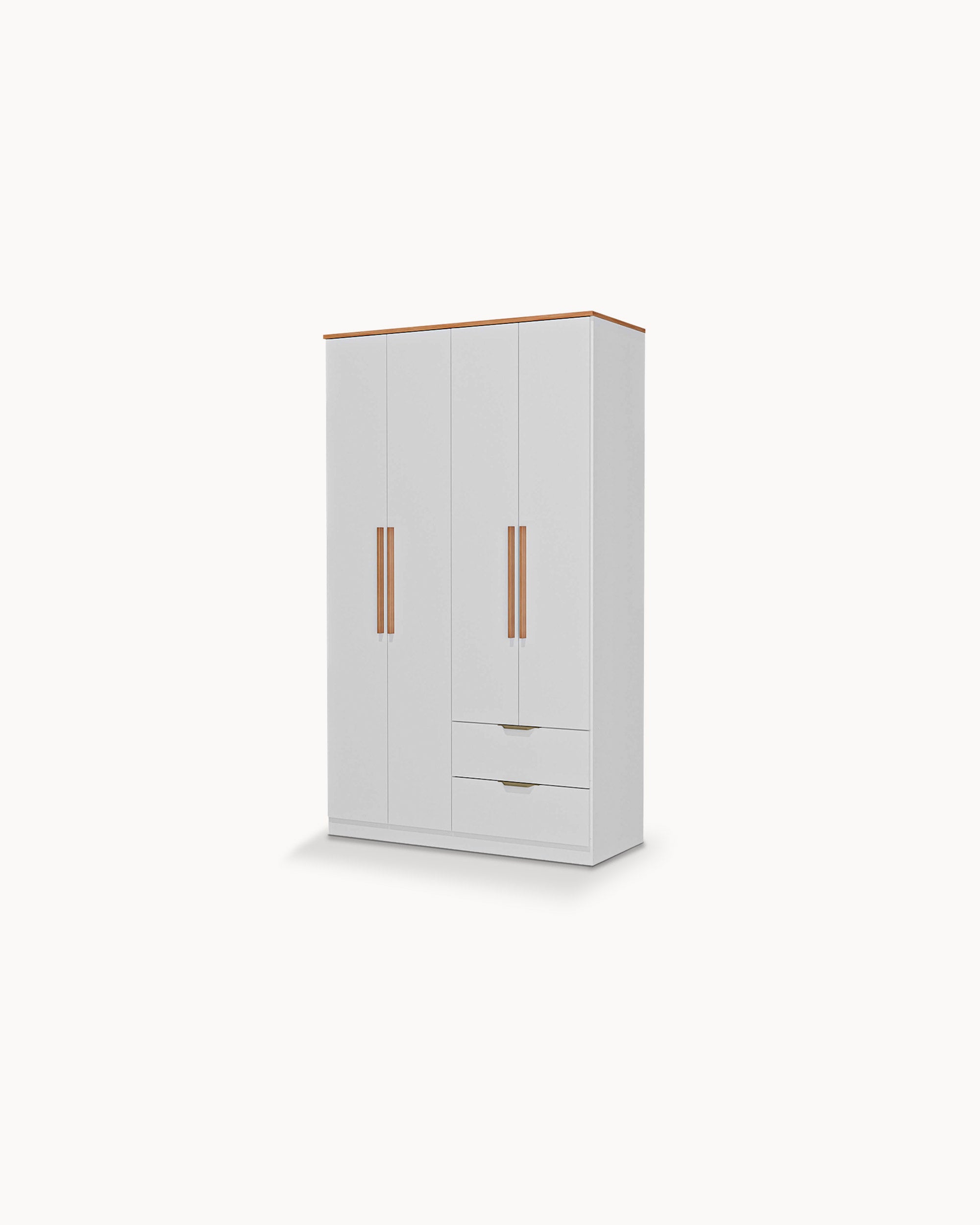 Roupeiro ALENA com 4 portas e 2 gavetas