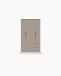 ALENA Wardrobe with 4 doors and 2 drawers