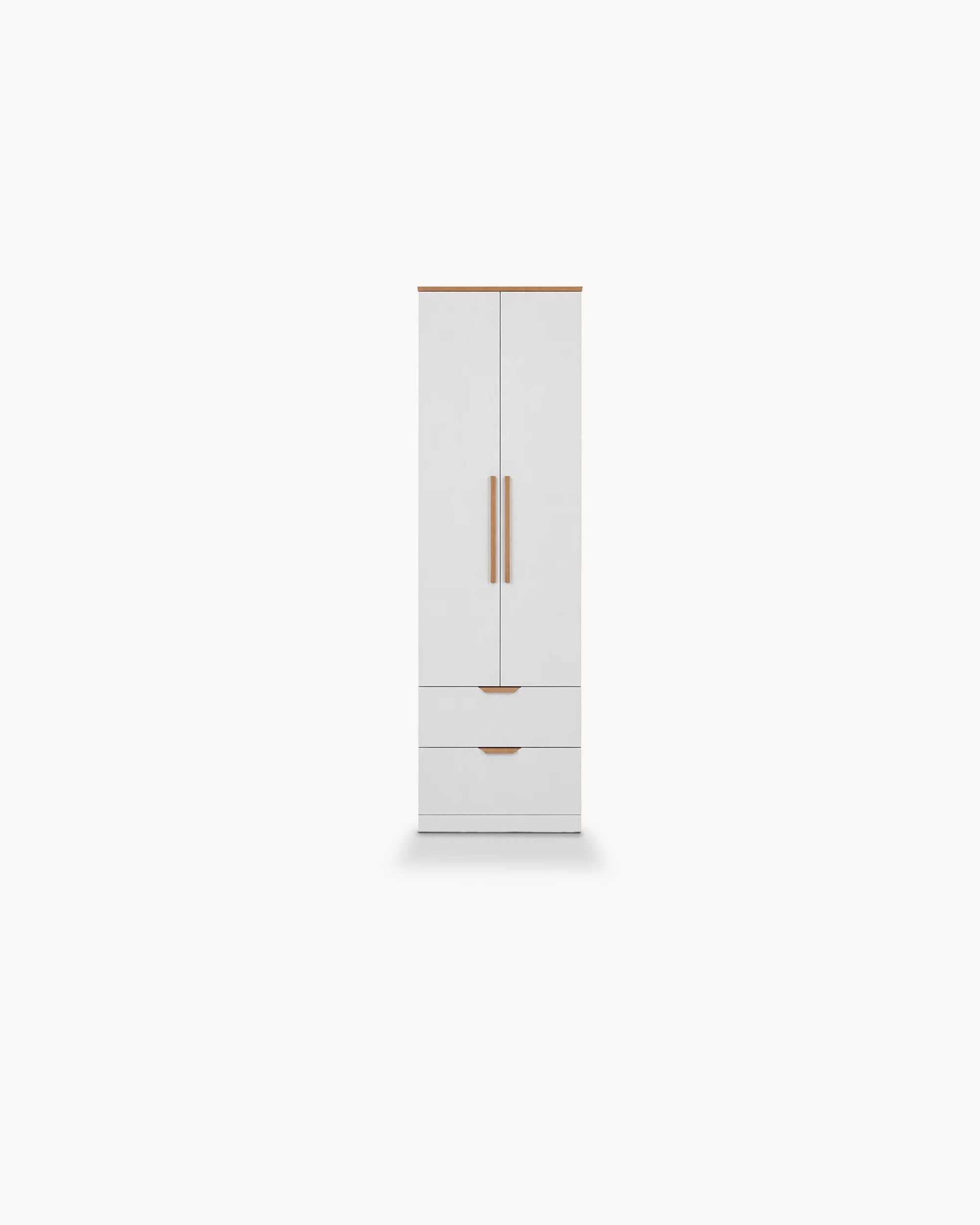 ALENA wardrobe with 2 doors and 2 drawers