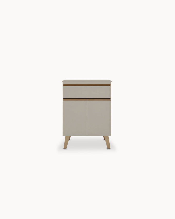 Encimera de cocina KENAN con 2 puertas y 1 cajón