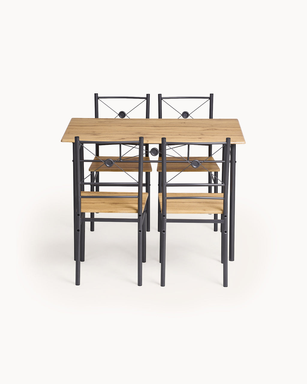 NISS table and 4 chairs set