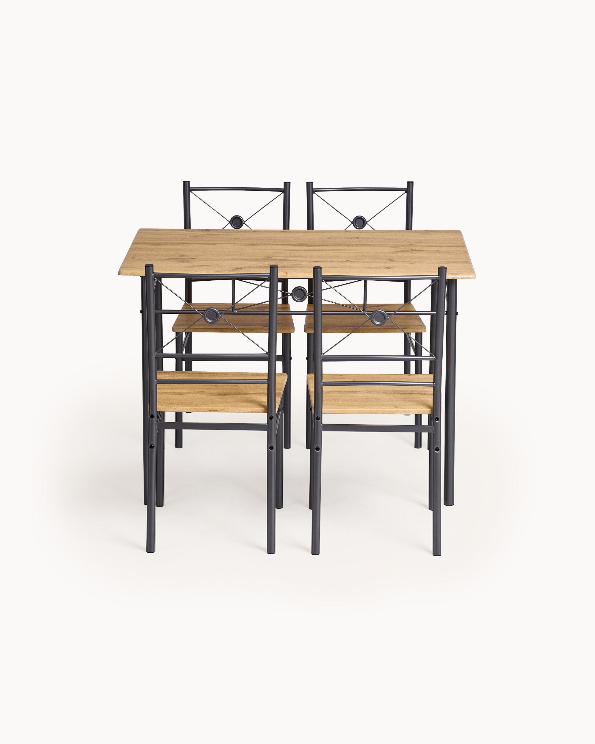 NISS table and 4 chairs set