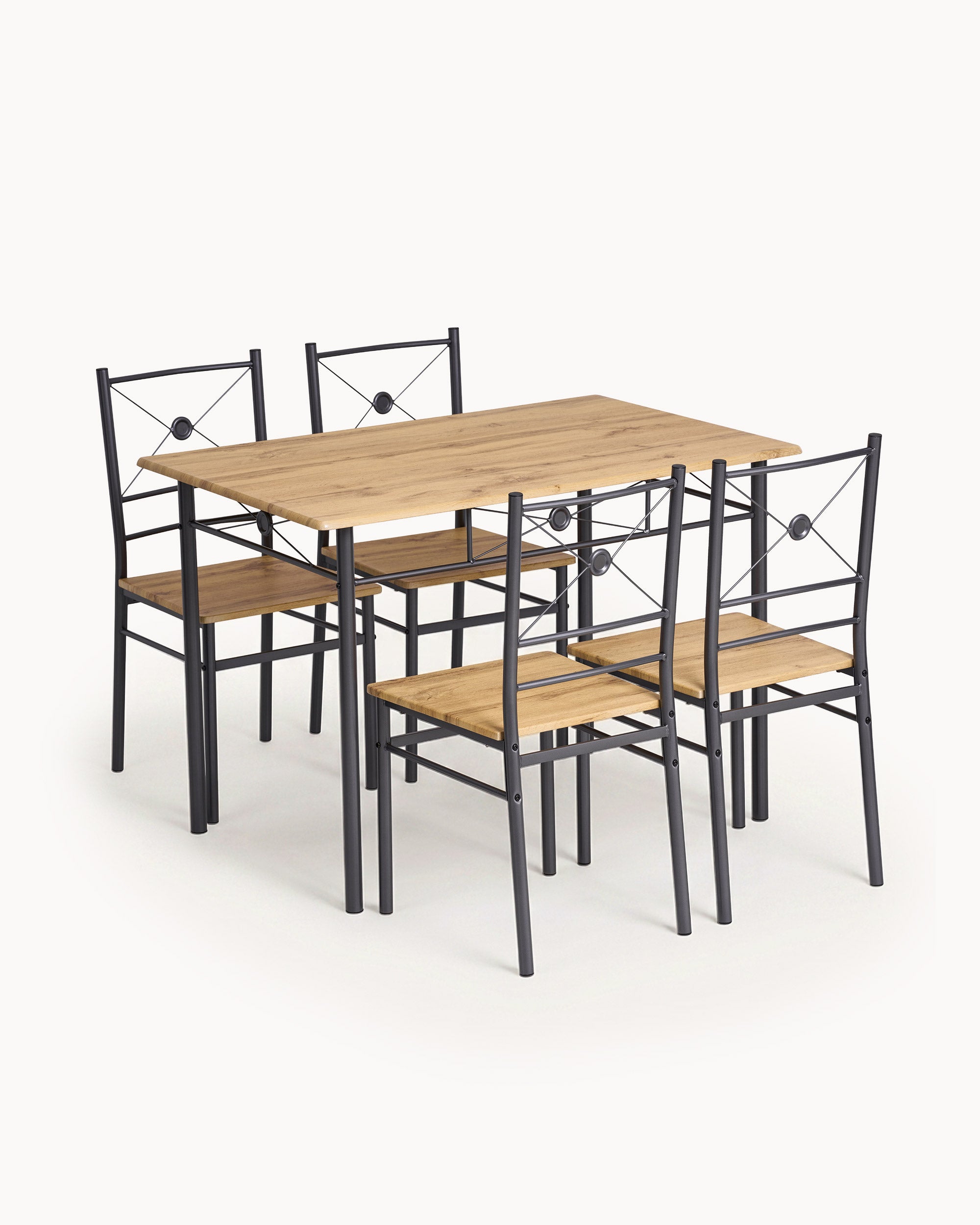 Conjunto de mesa e 4 cadeiras NISS