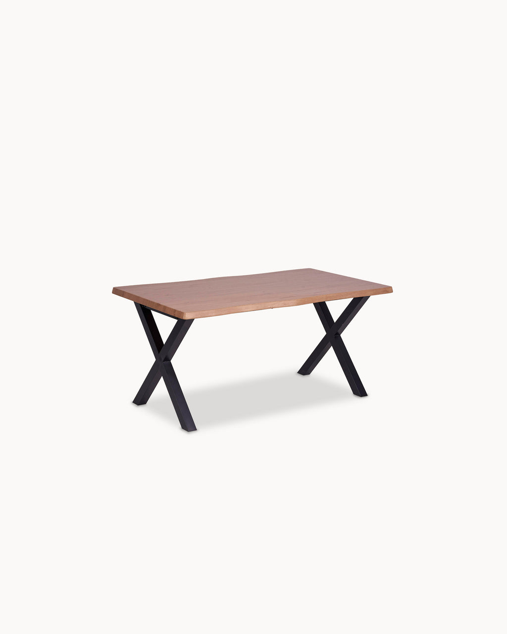 Mesa de comedor BISS con corte ondulado