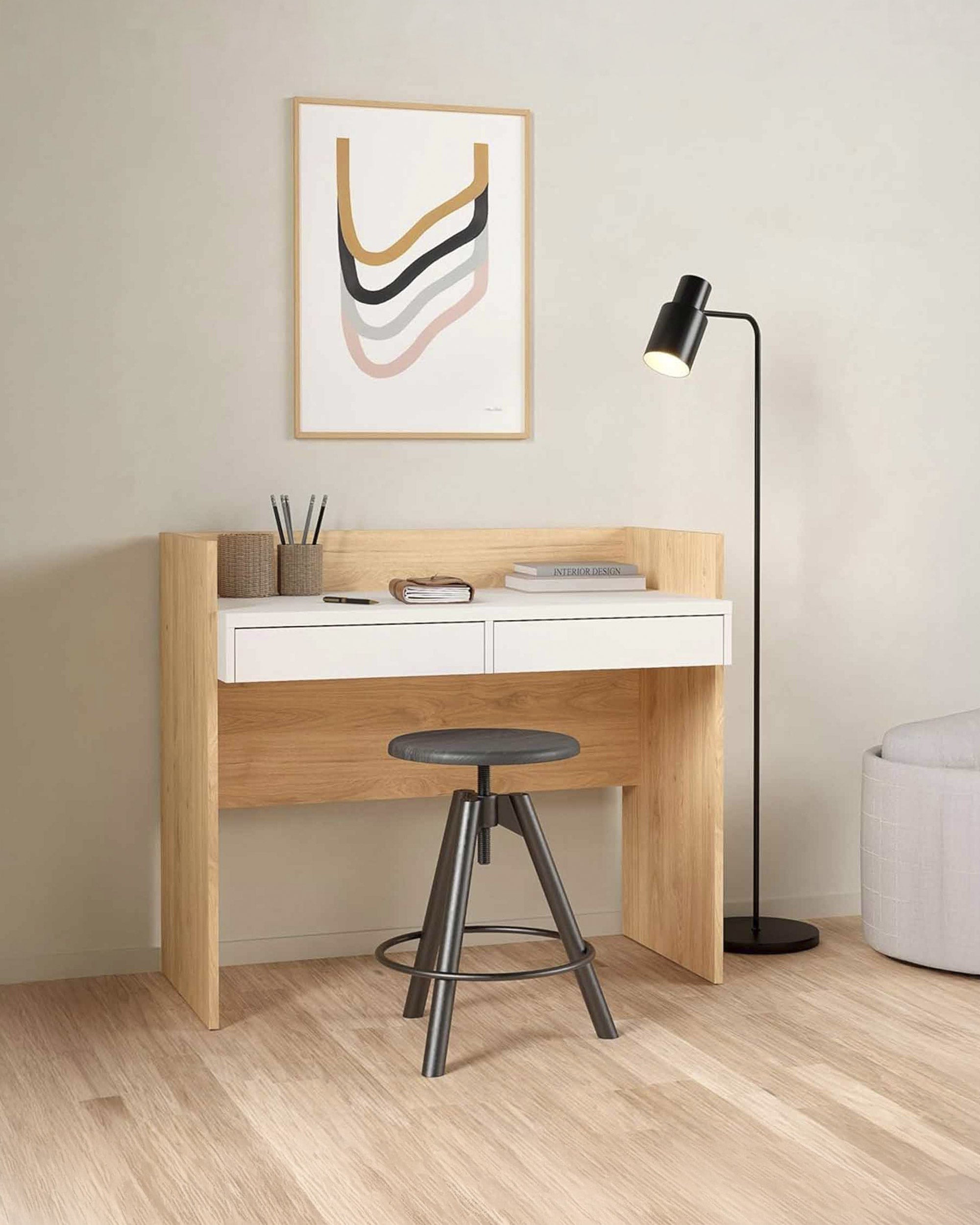 FUNCTION Desk with 2 drawers