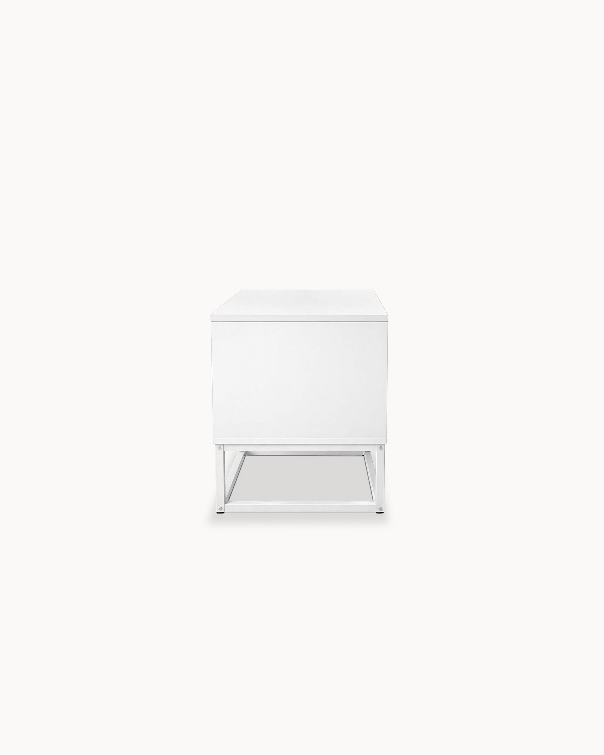 PASSY bedside table with 2 drawers