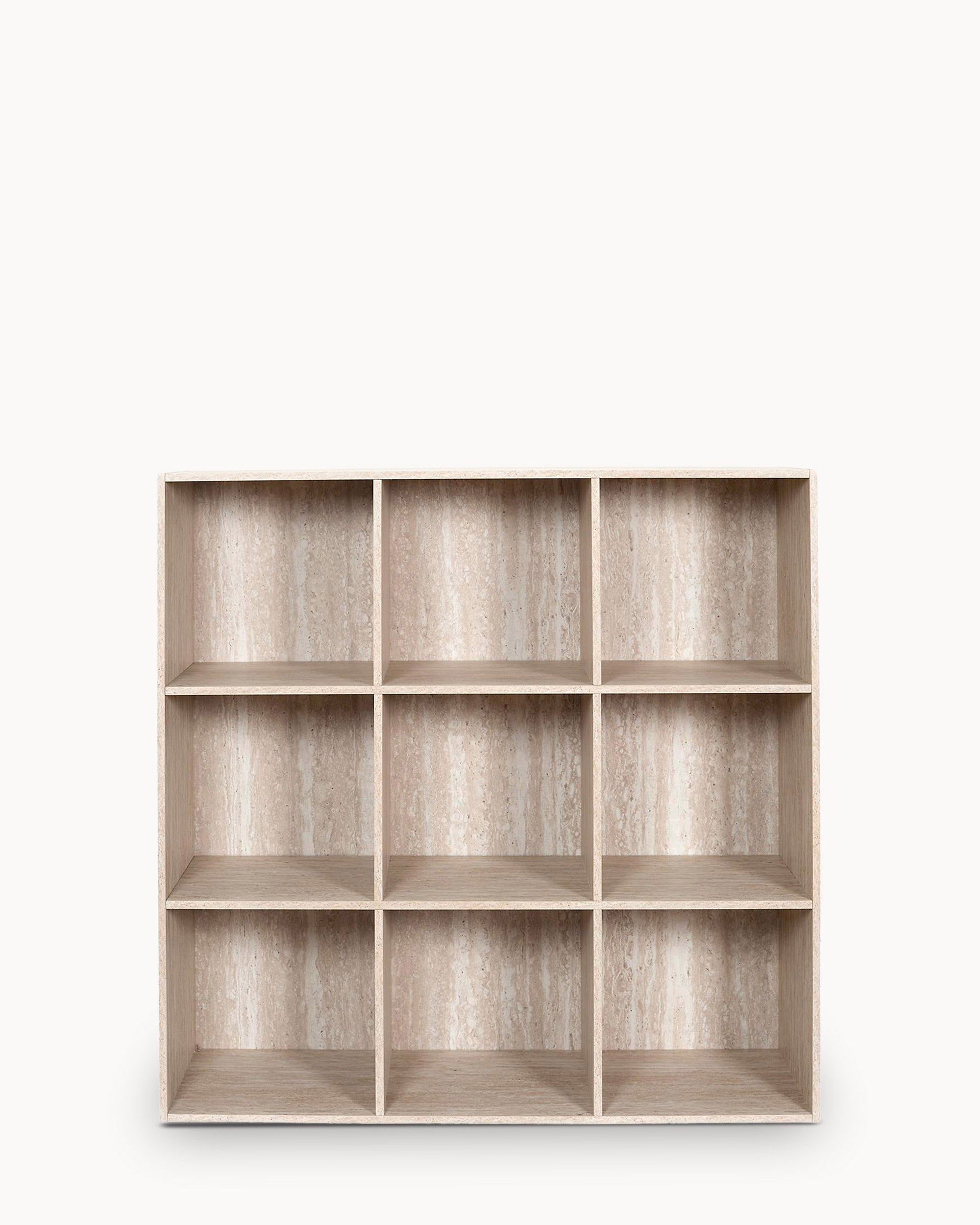 PIETRA shelf with 9 cubes