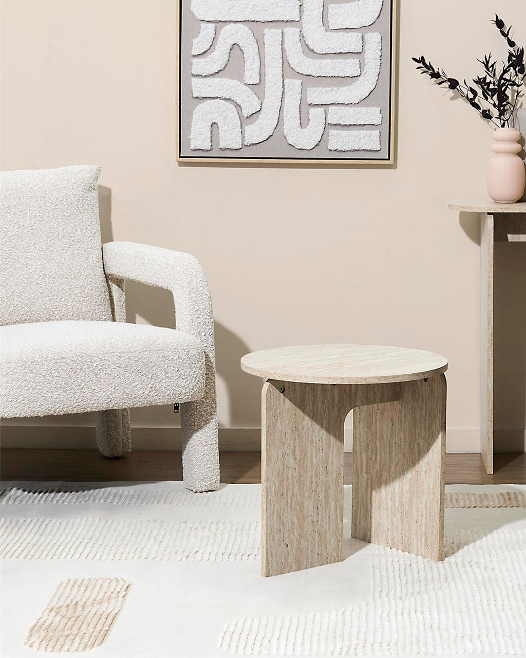PIETRA Round Side Table (45cm)