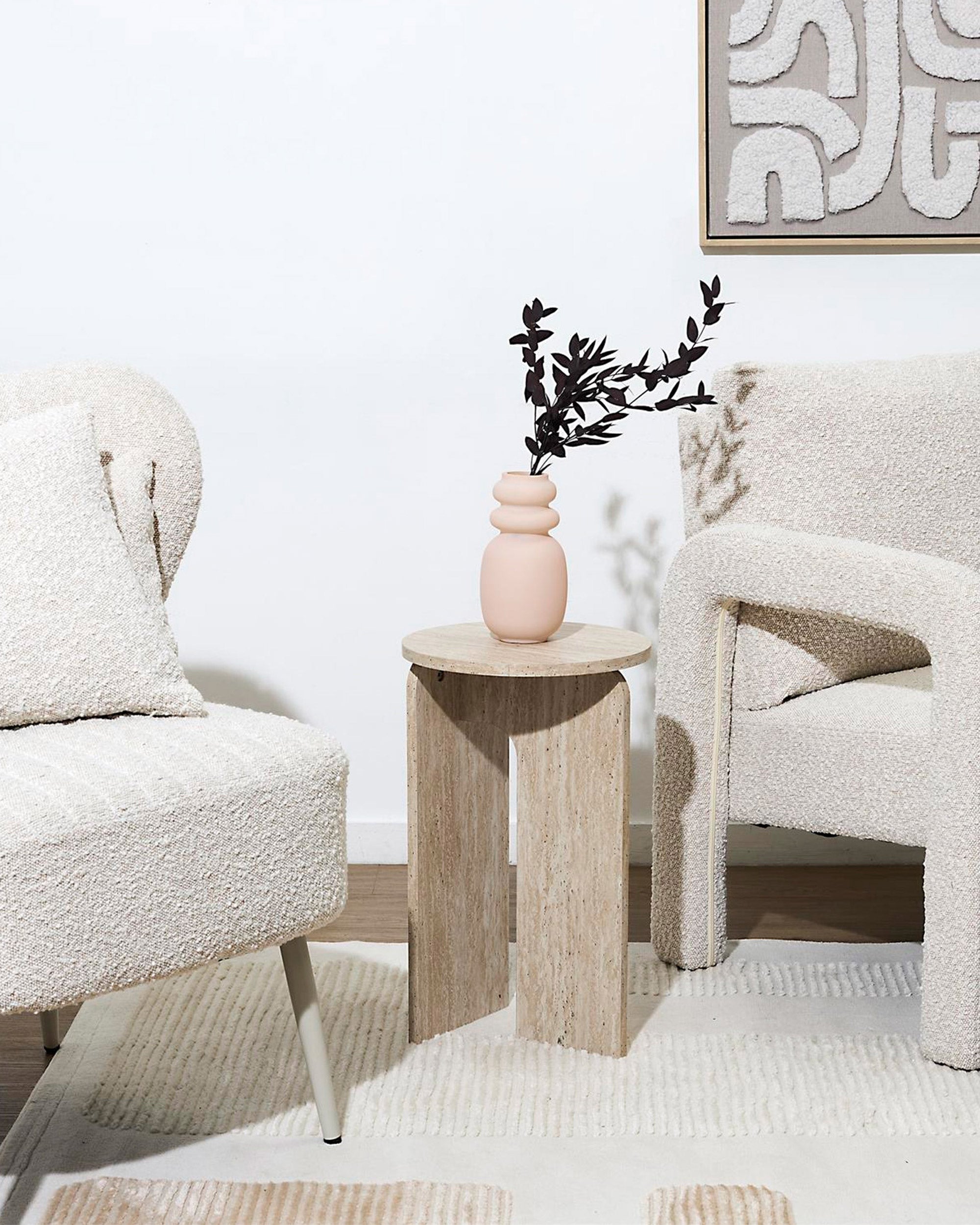 PIETRA round side table (30cm)