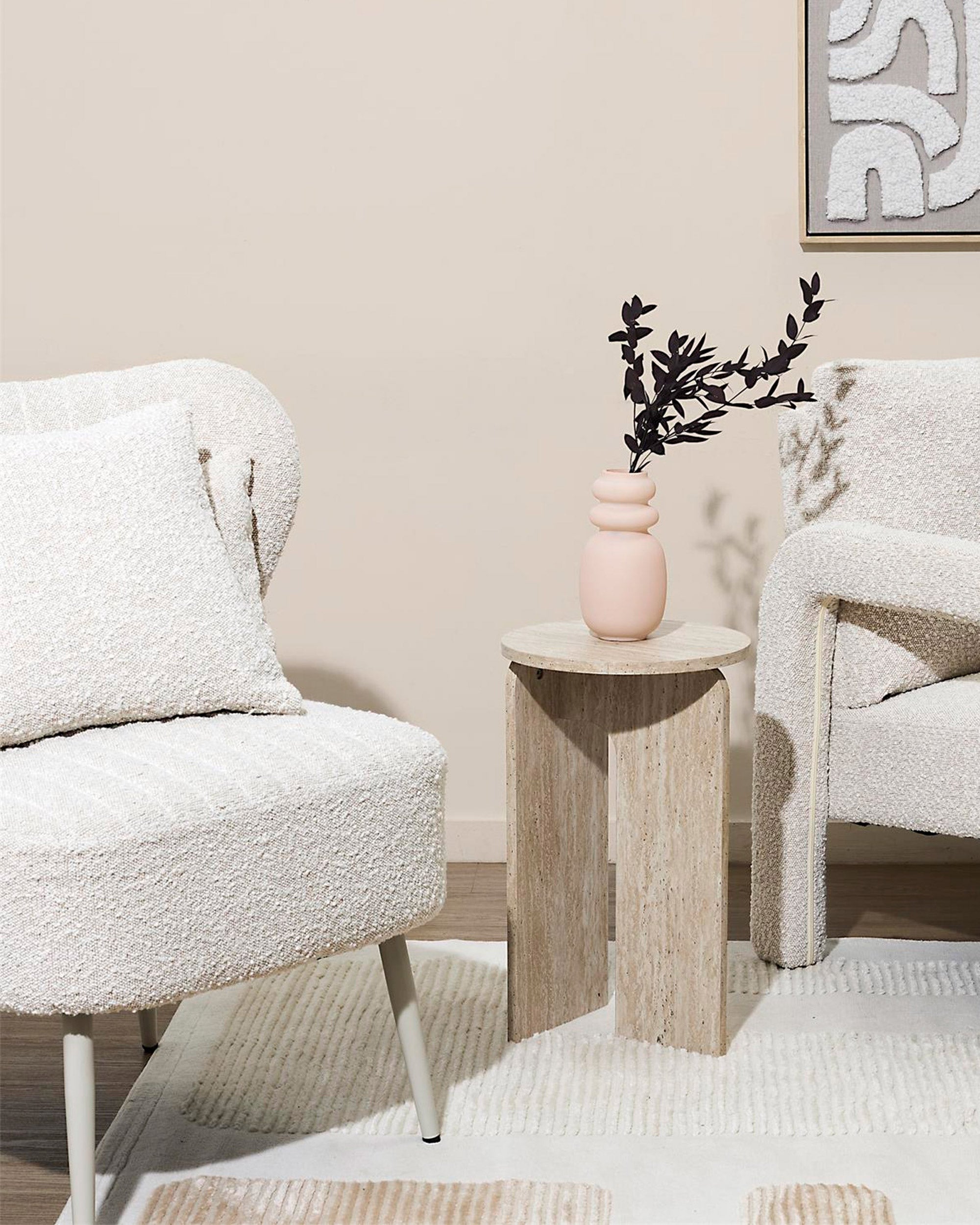 PIETRA round side table (30cm)