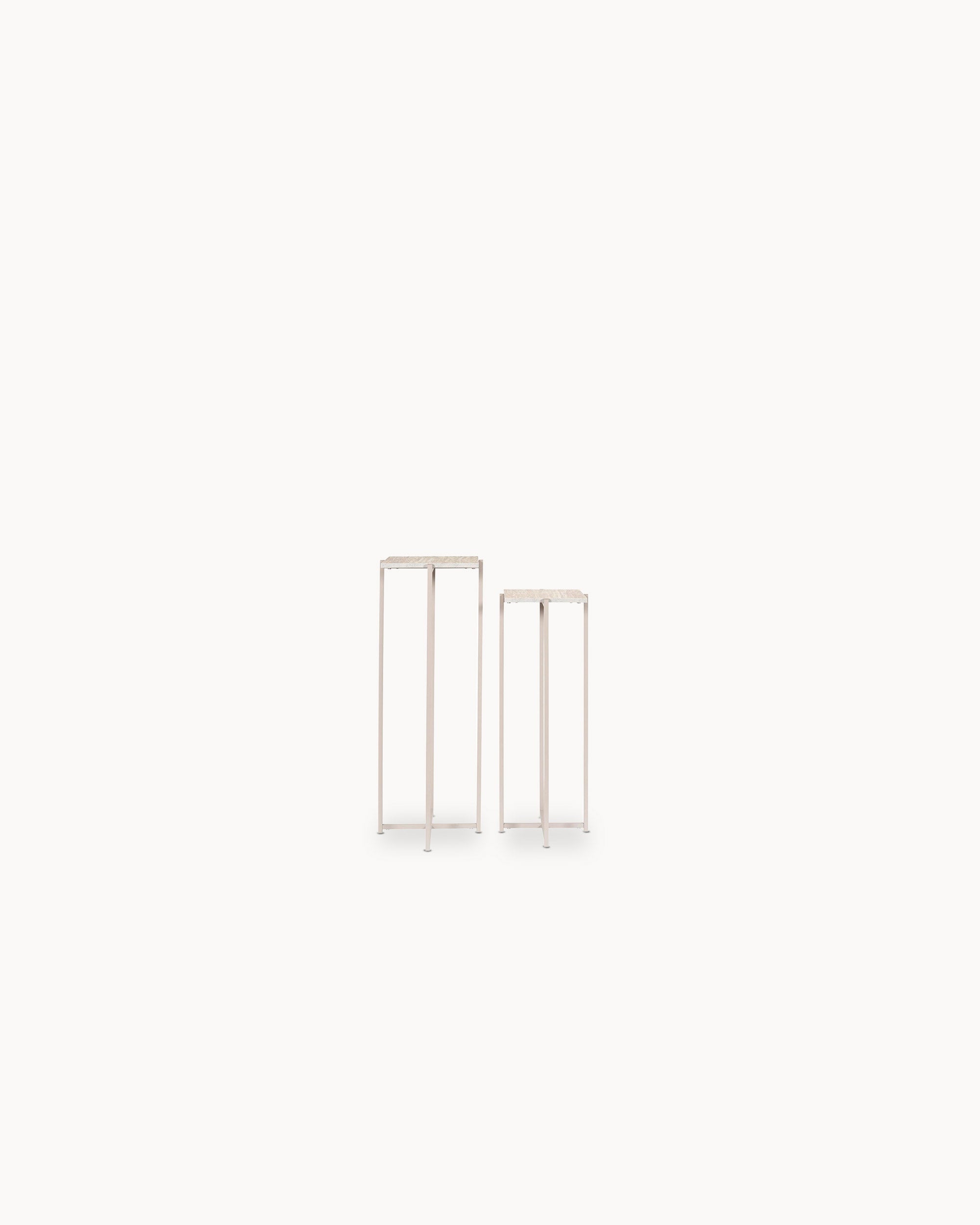 Set of 2 TERRA NOVA side tables
