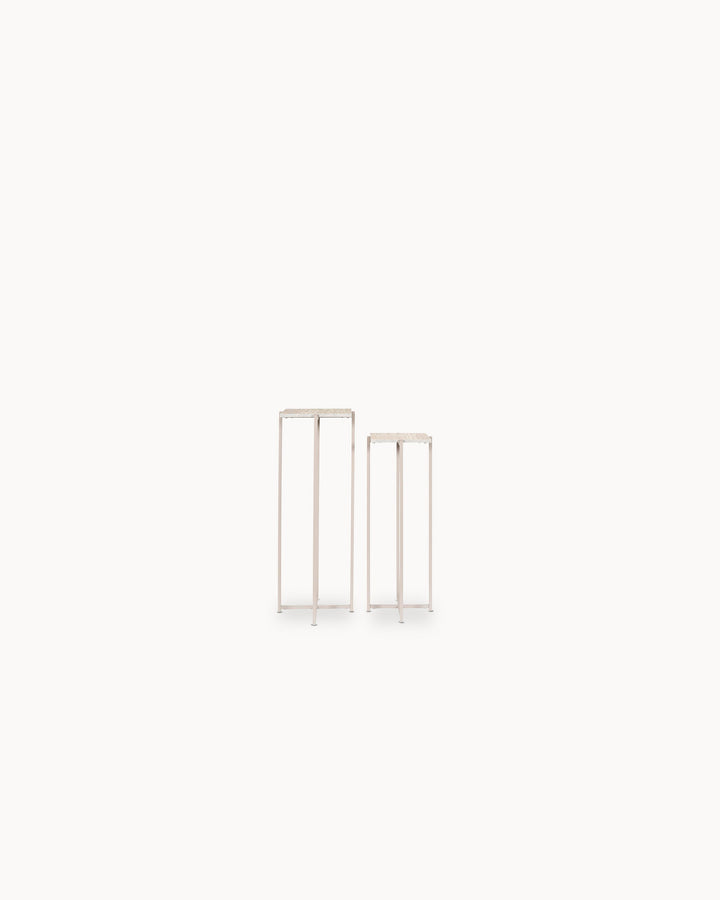 Set of 2 TERRA NOVA side tables